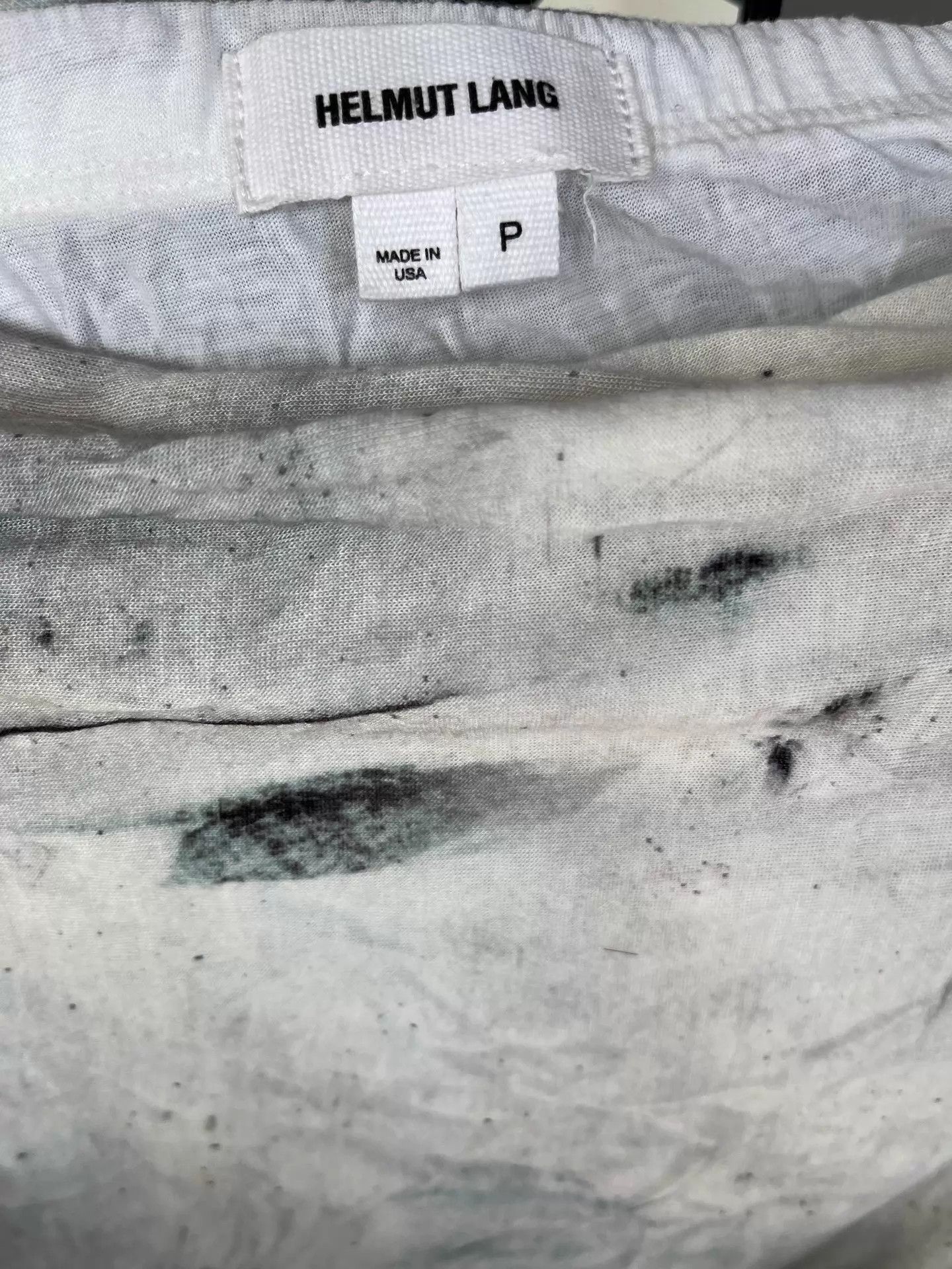 Helmut Lang Helmut Lang Ink Wash Short Sleeve Skirt Set One Size Size ONE SIZE - 2 Thumbnail