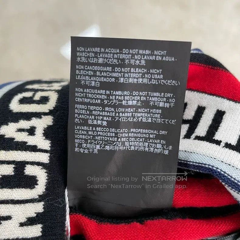 Balenciaga Balenciaga Striped Lettering Skirt Size 35" - 8 Thumbnail