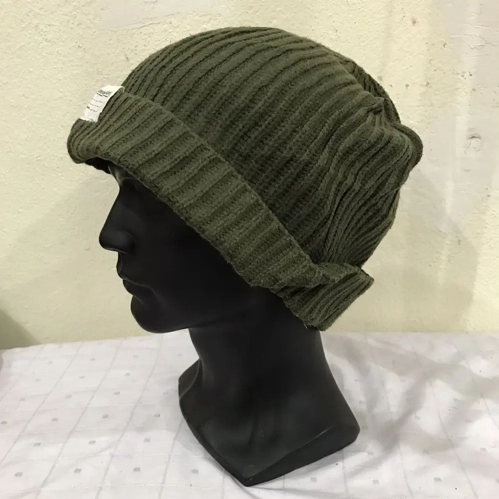 Global Work × Japanese Brand Global Work Military Style Plain Beanie Hat Size ONE SIZE - 2 Thumbnail
