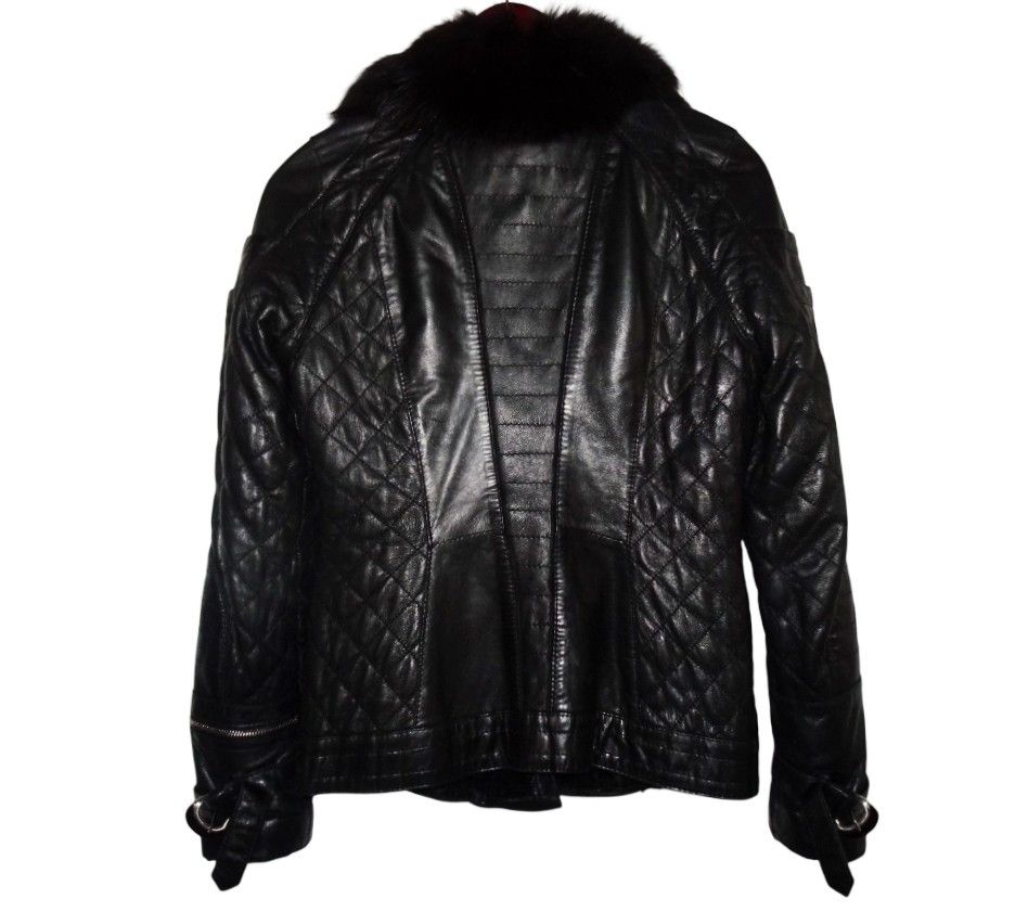 Gucci GUCCI TOM FORD ERA BIKER LAMBSKIN FUR JACKET Size S / US 4 / IT 40 - 2 Thumbnail