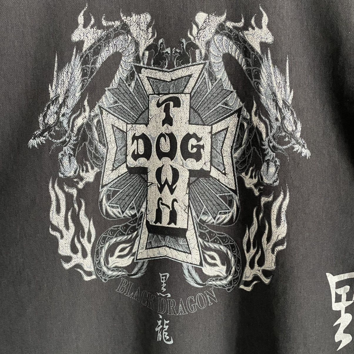Dogtown × Japanese Brand DogTown Big Logo Crewneck Sweatshirt Size US XL / EU 56 / 4 - 13 Thumbnail
