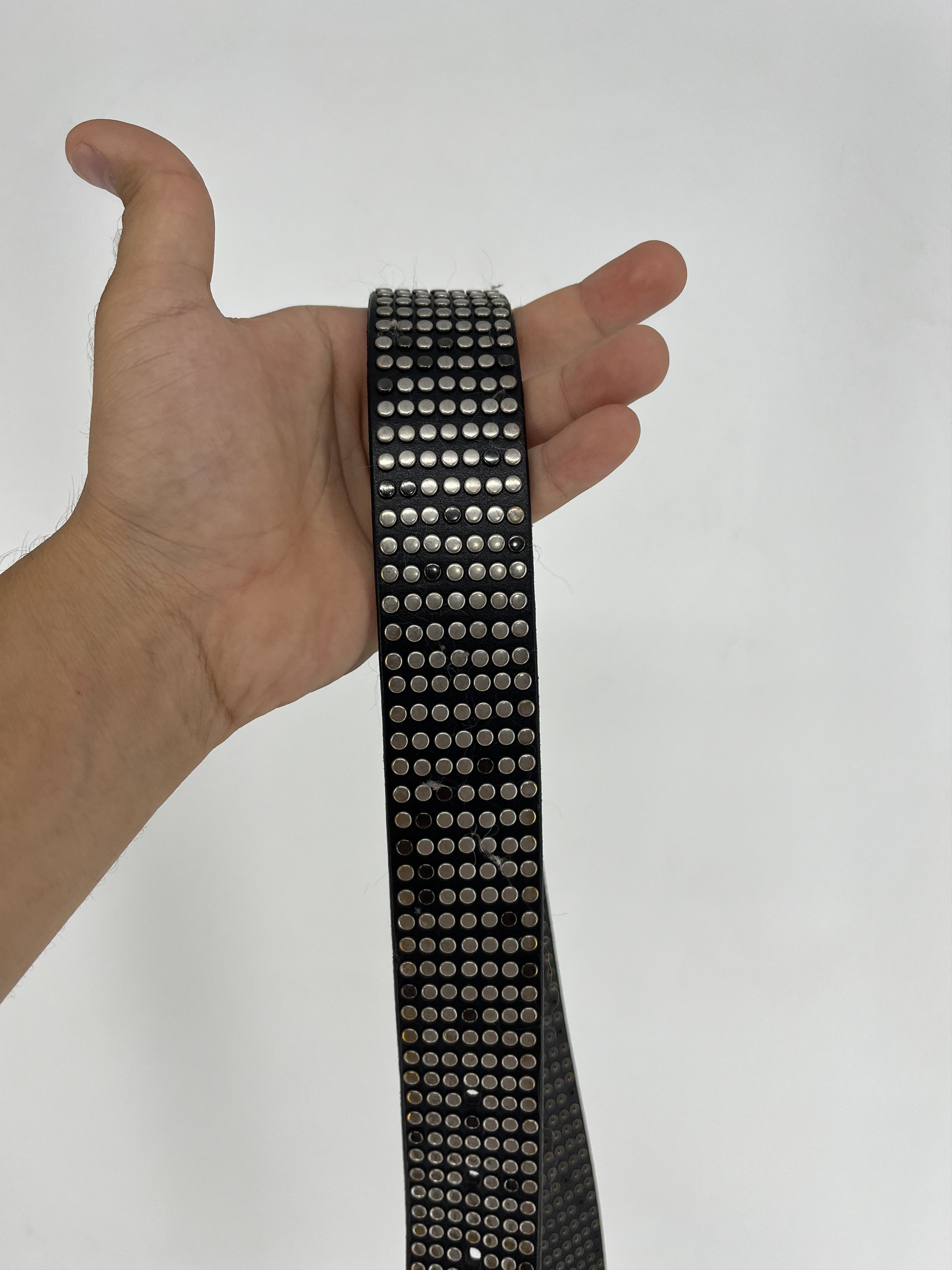 Japanese Brand Vintage 90s Punk Belt Leather Band Rock Y2K 90s Y2K Size ONE SIZE - 5 Thumbnail