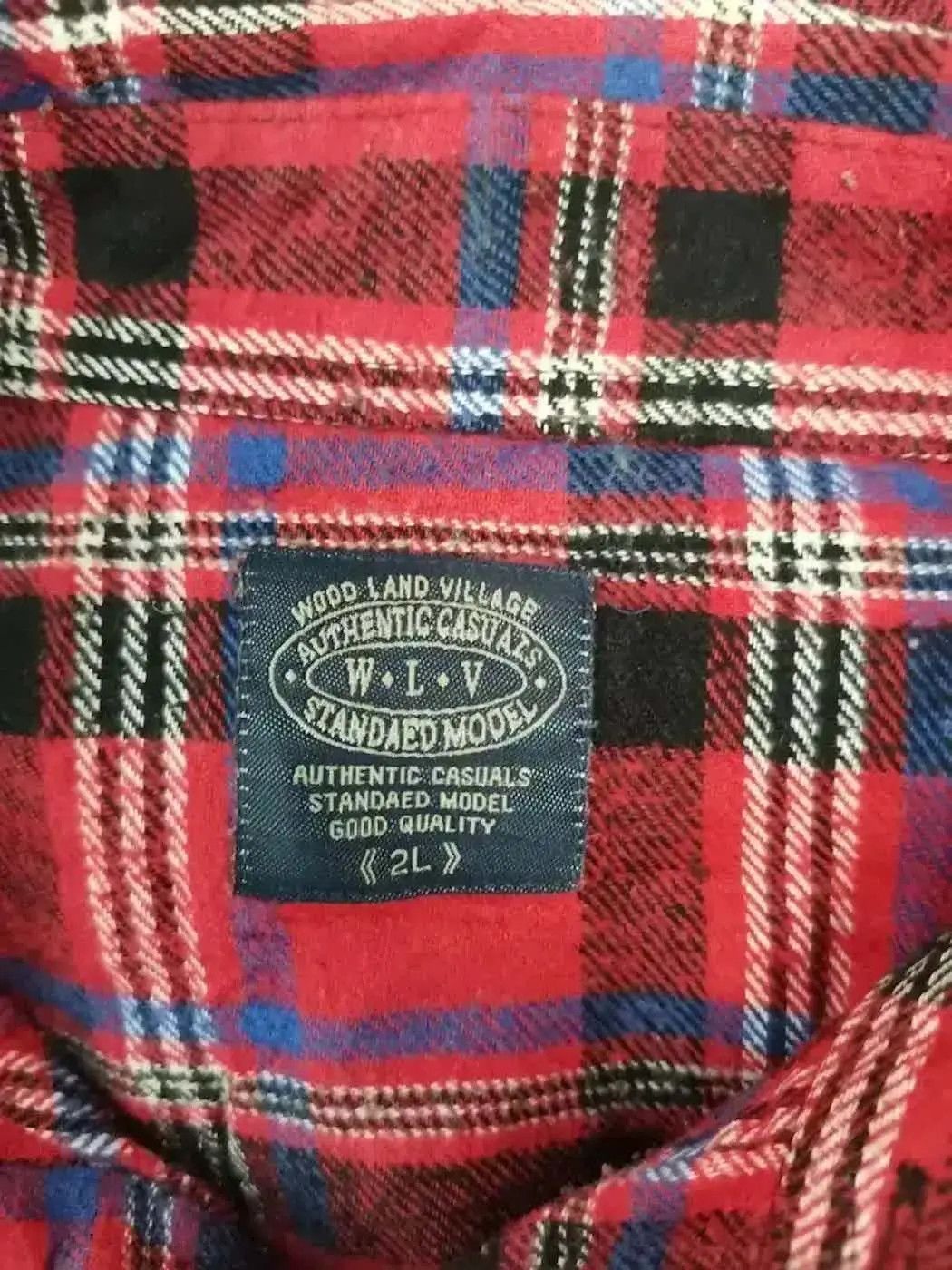 Flannel Vintage Wood Land Village Flannel Size US L / EU 52-54 / 3 - 7 Thumbnail