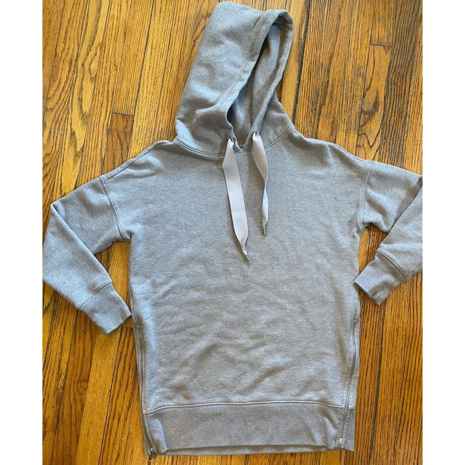 Other Aerie Soft Hoodie Sweatshirt Women’s XS Beige Zip Sides Size XS / US 0-2 / IT 36-38 - 1 Thumbnail