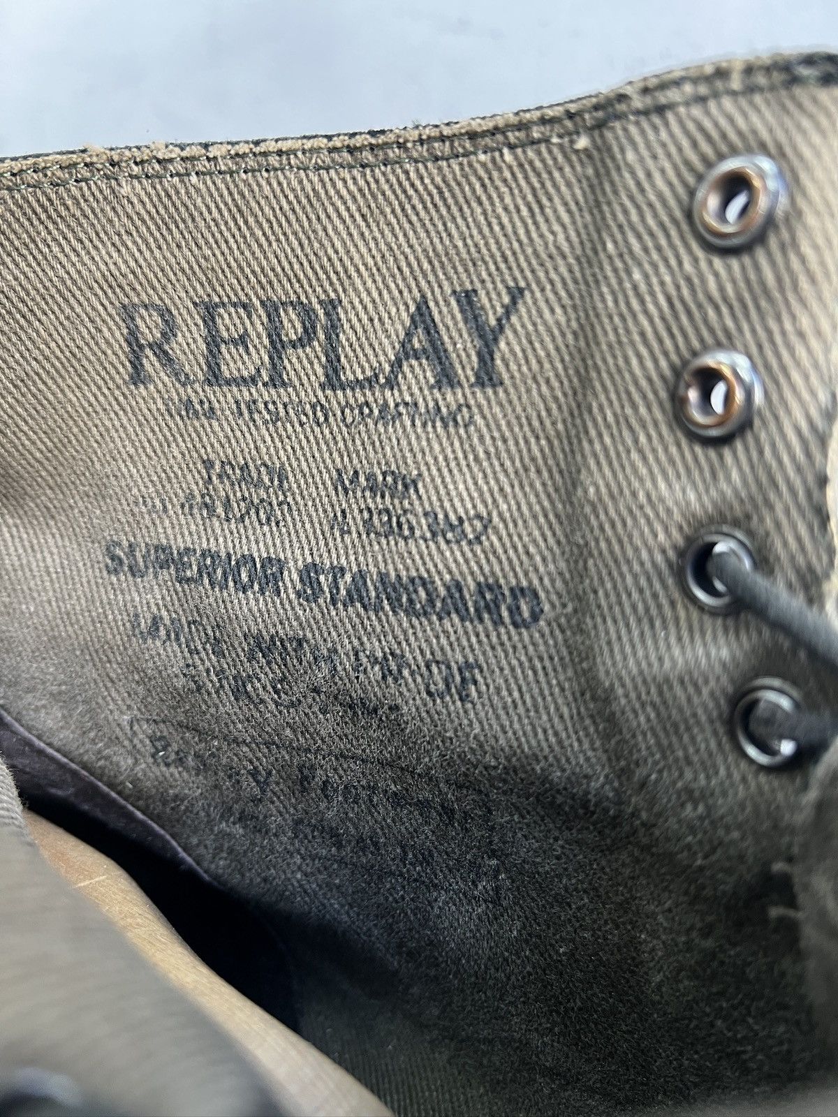 Replay Avant Garde y2k Hedi slimane style leather boots 90s archive Size US 10 / EU 43 - 14 Thumbnail