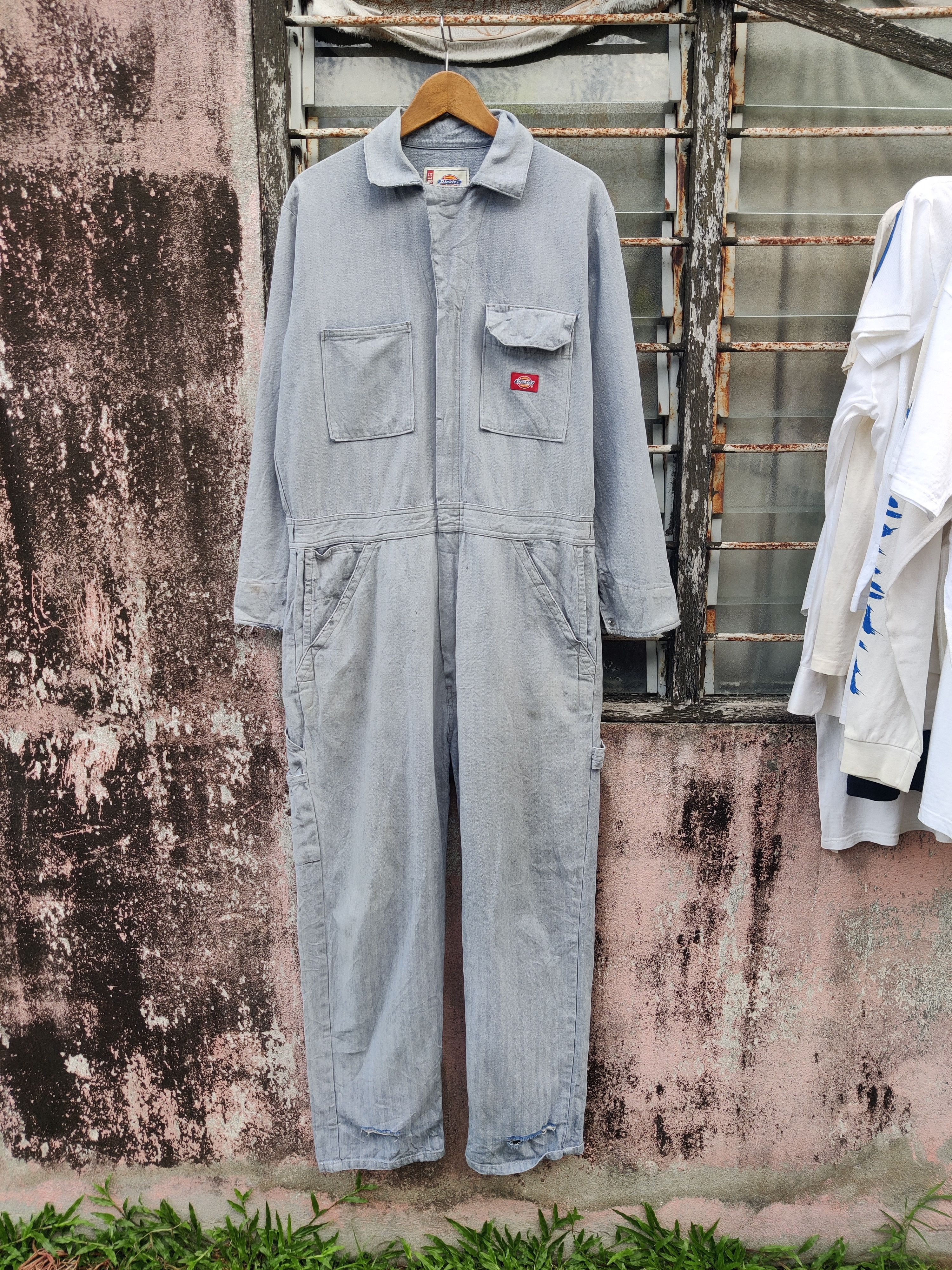 Dickies Vintage Distressed Dickies Herringbone Twill Coverall Size US 36 / EU 52 - 2 Thumbnail