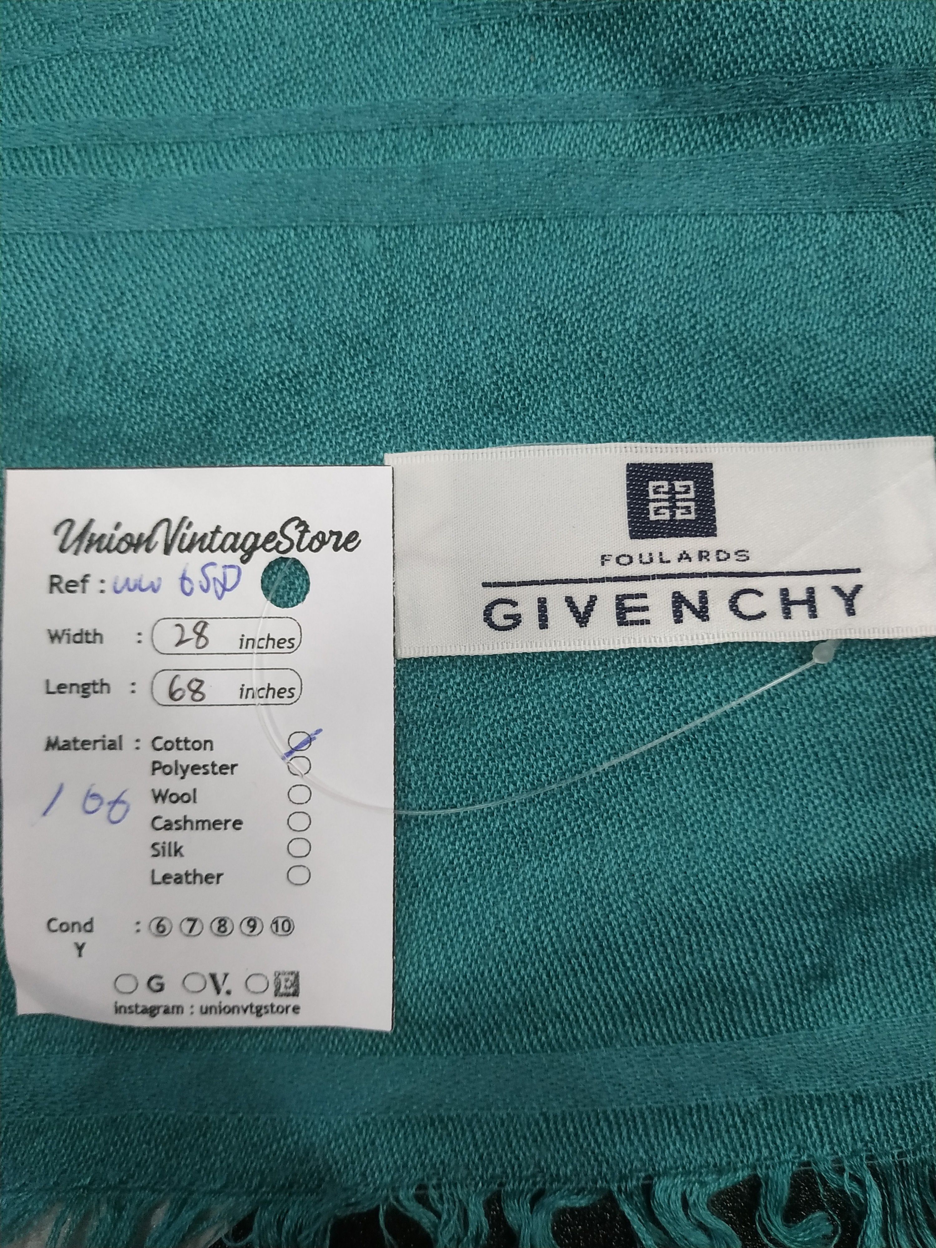 Vintage Givenchy Scarf / Muffler / Neckwear Size ONE SIZE - 5 Thumbnail