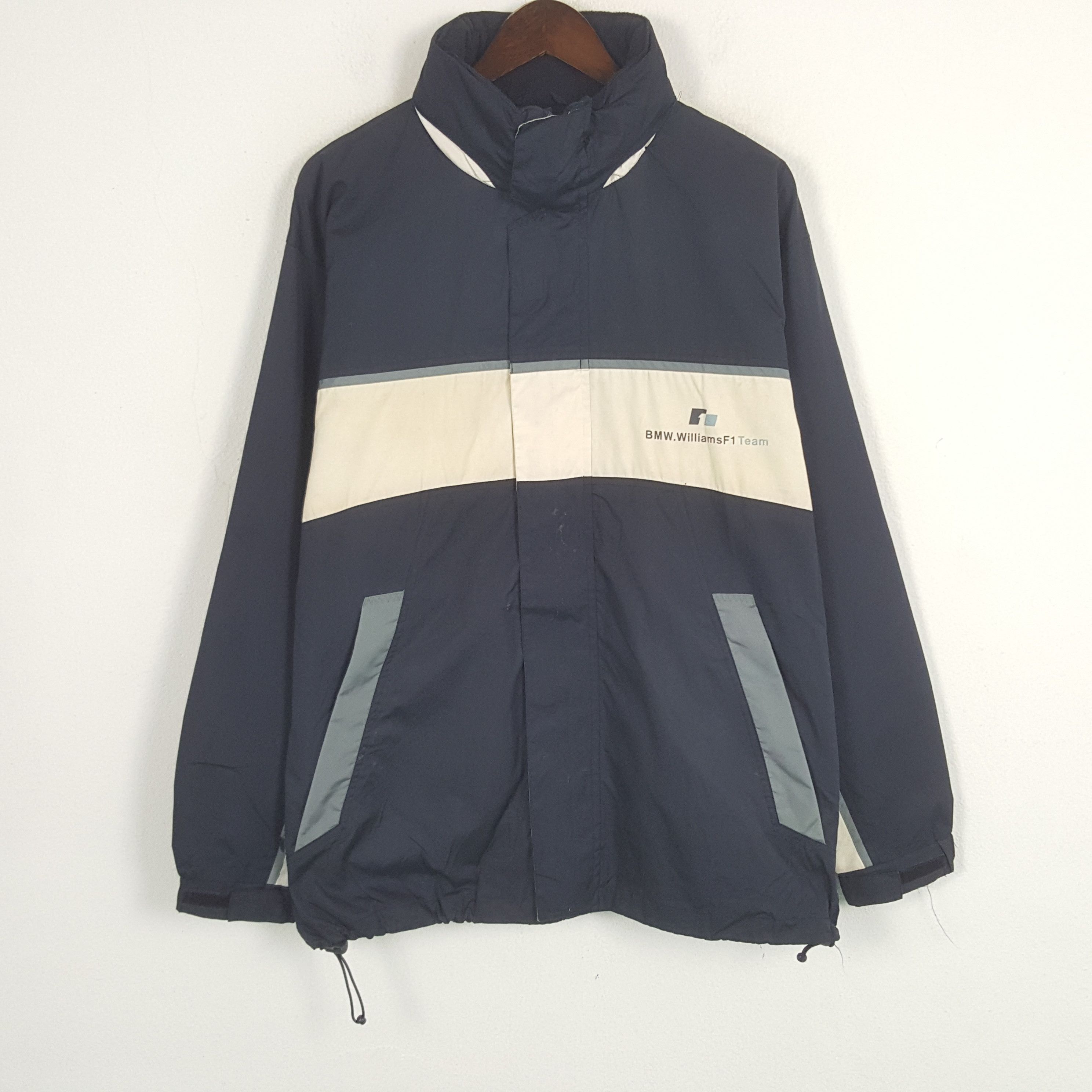 BMW × Vintage Vintage BMW WilliamsF1 Team Windbreaker Jacket Size US L / EU 52-54 / 3 - 1 Thumbnail