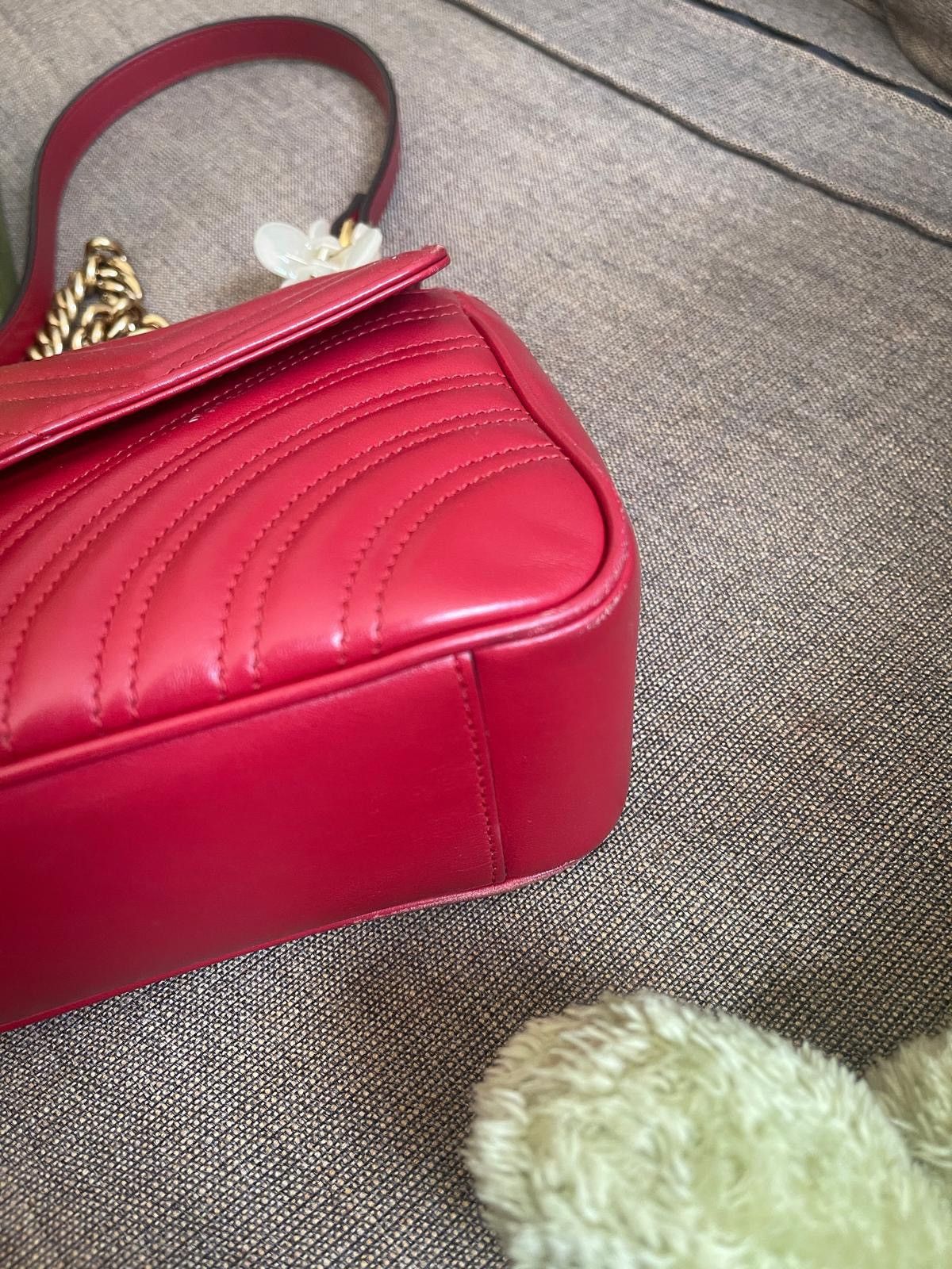 Gucci Gucci GG Marmont Flap Small Shoulder bag Size ONE SIZE - 3 Thumbnail
