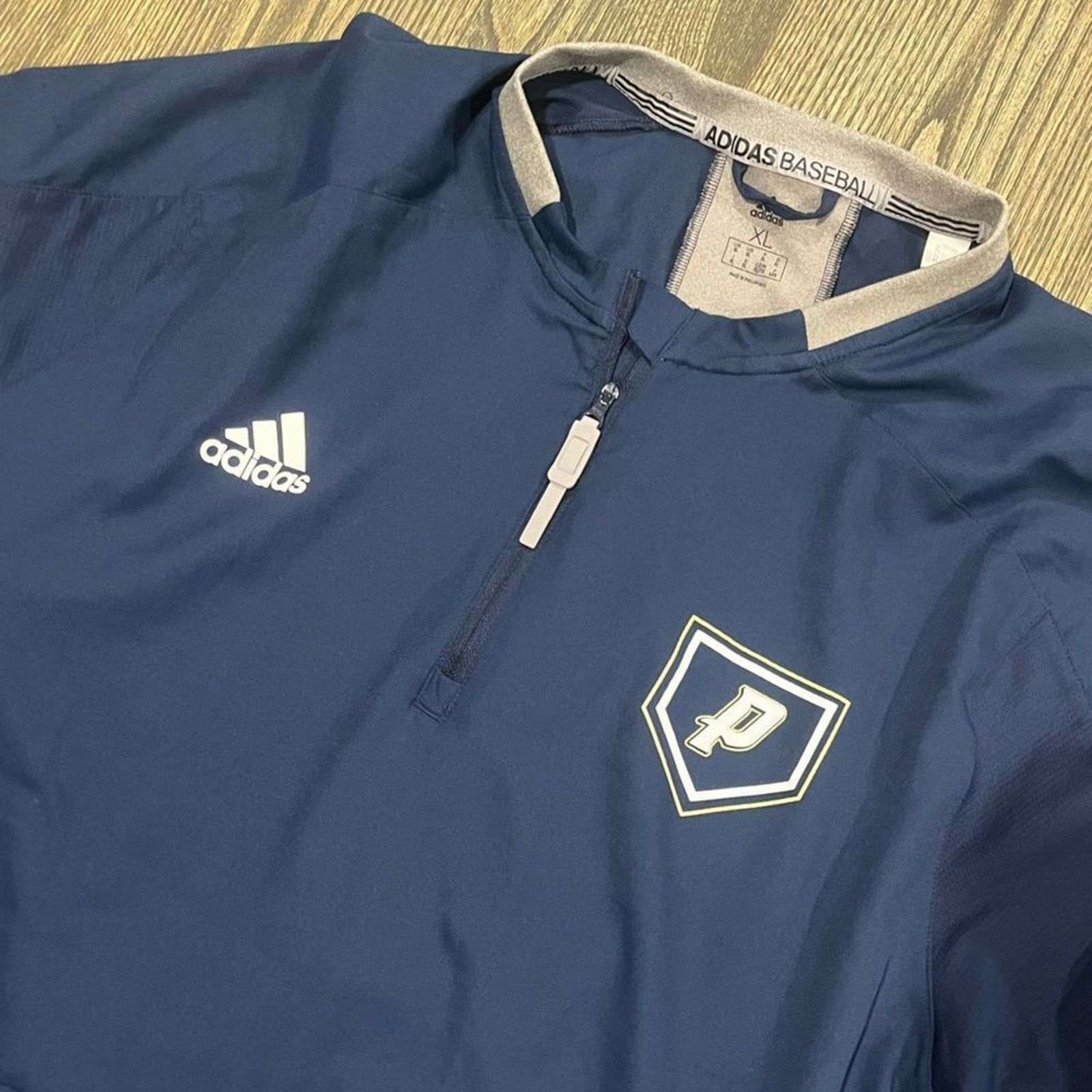 Adidas Adidas Mens Baseball Shirt Providence Indiana Navy XL Size US XL / EU 56 / 4 - 4 Thumbnail