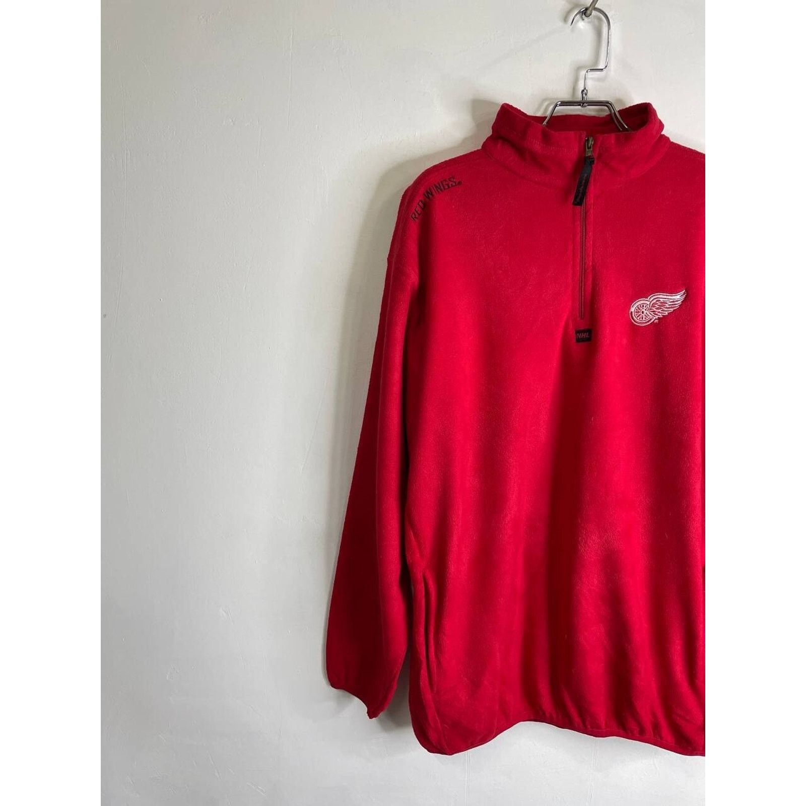Majestic Vintage Majestic NHL Detroit Wings Fleece Pullover Size XL Size US XL / EU 56 / 4 - 7 Thumbnail