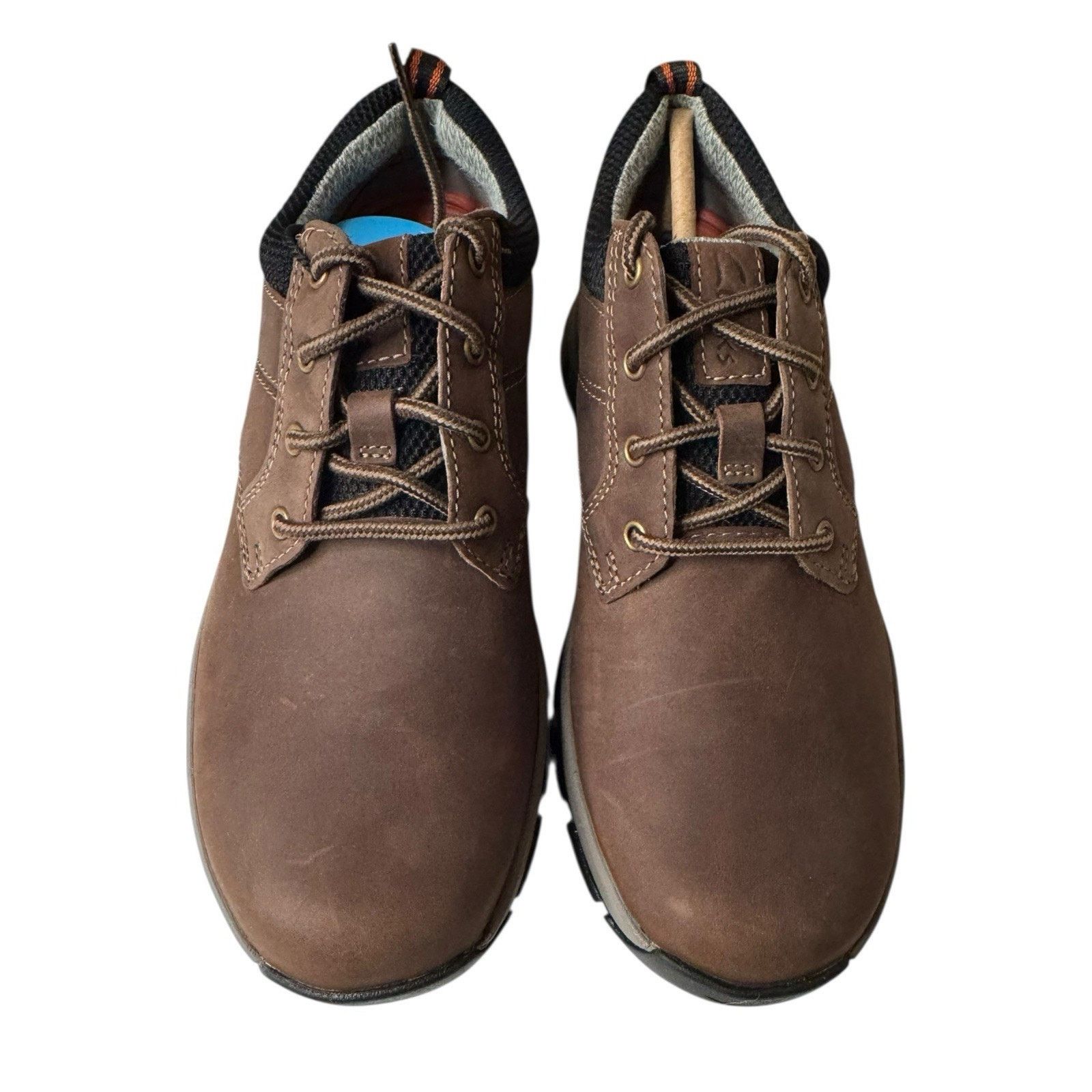 Clarks CLARKS Walpath Low Leather Sneaker Men's Brown Leather Size US 7 / EU 40 - 2 Thumbnail