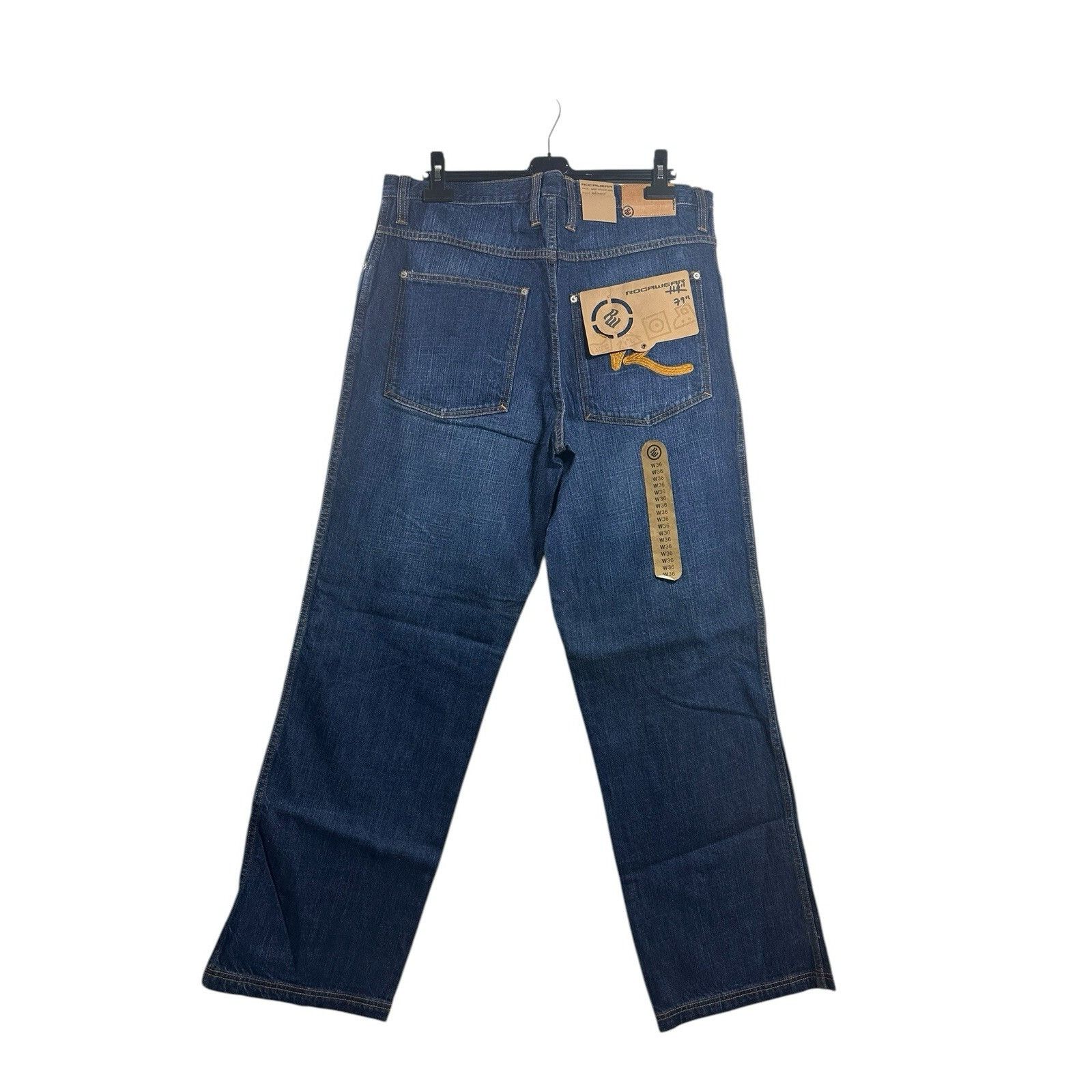 Rocawear Vintage Y2K Rocawear Jeans Mens Denim Baggy Hip Hop Indigo W Size US 36 / EU 52 - 3 Thumbnail