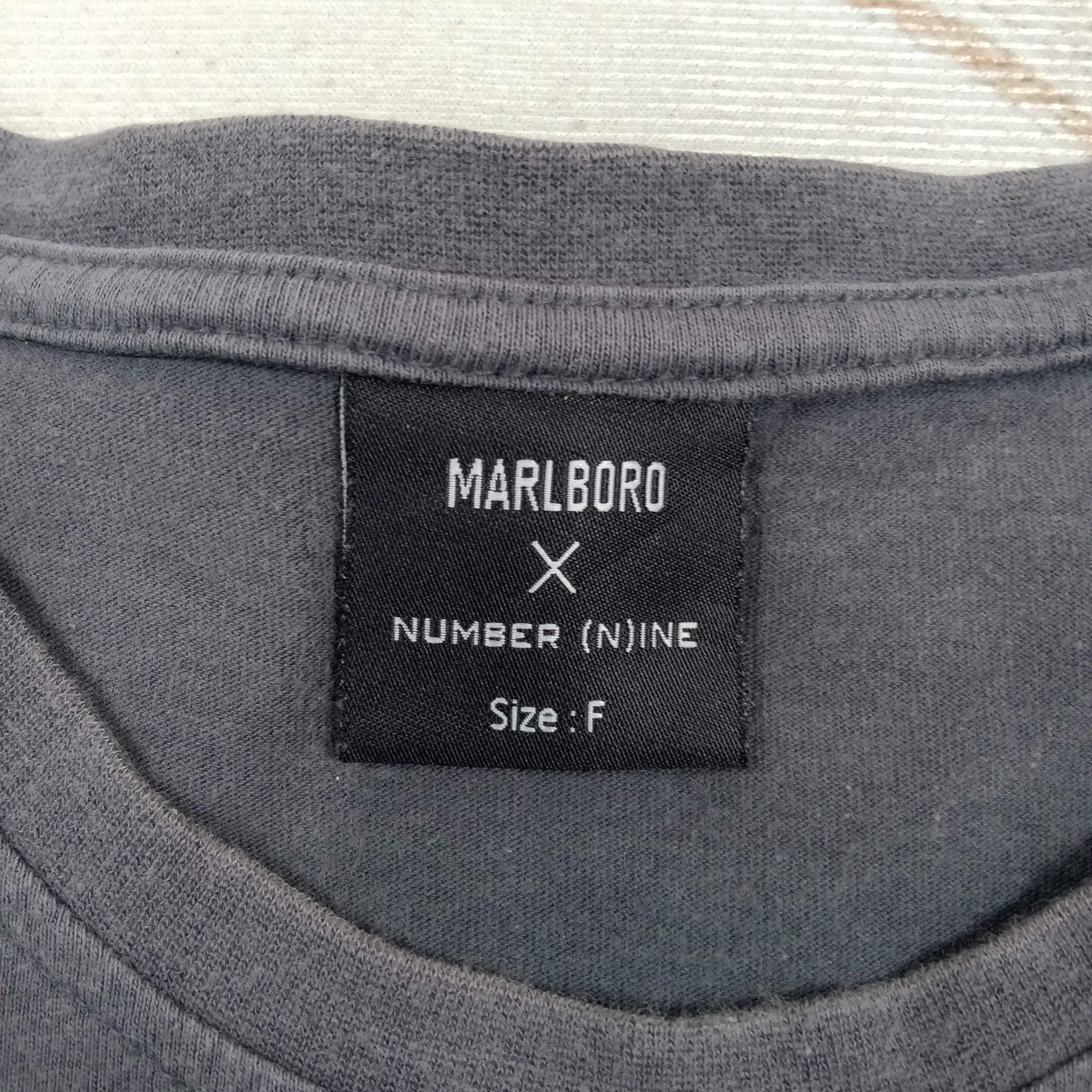 Number (N)ine Marlboro X Numb Nine Japanese Brand Tshirt C285N32 Size US M / EU 48-50 / 2 - 3 Thumbnail