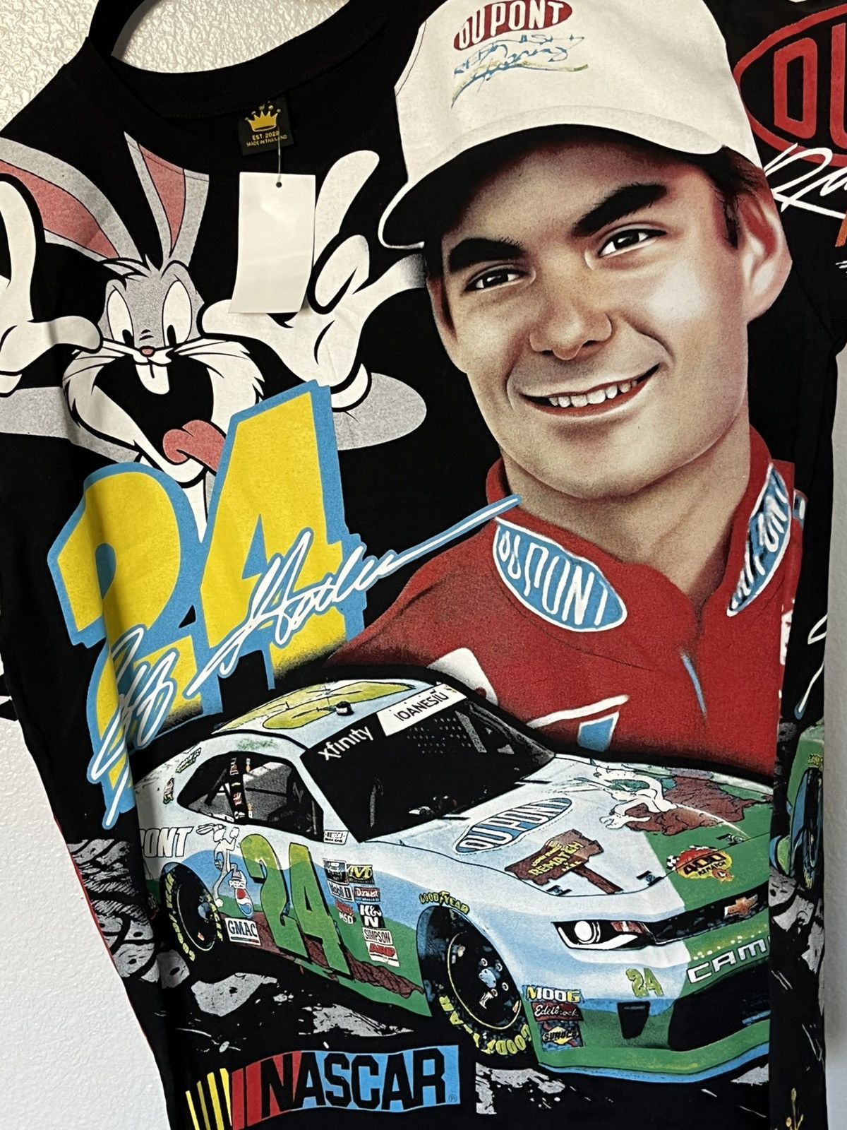 Other Jeff Gordan nascar AOP bugs bunny graphic shirt Size US XL / EU 56 / 4 - 4 Thumbnail