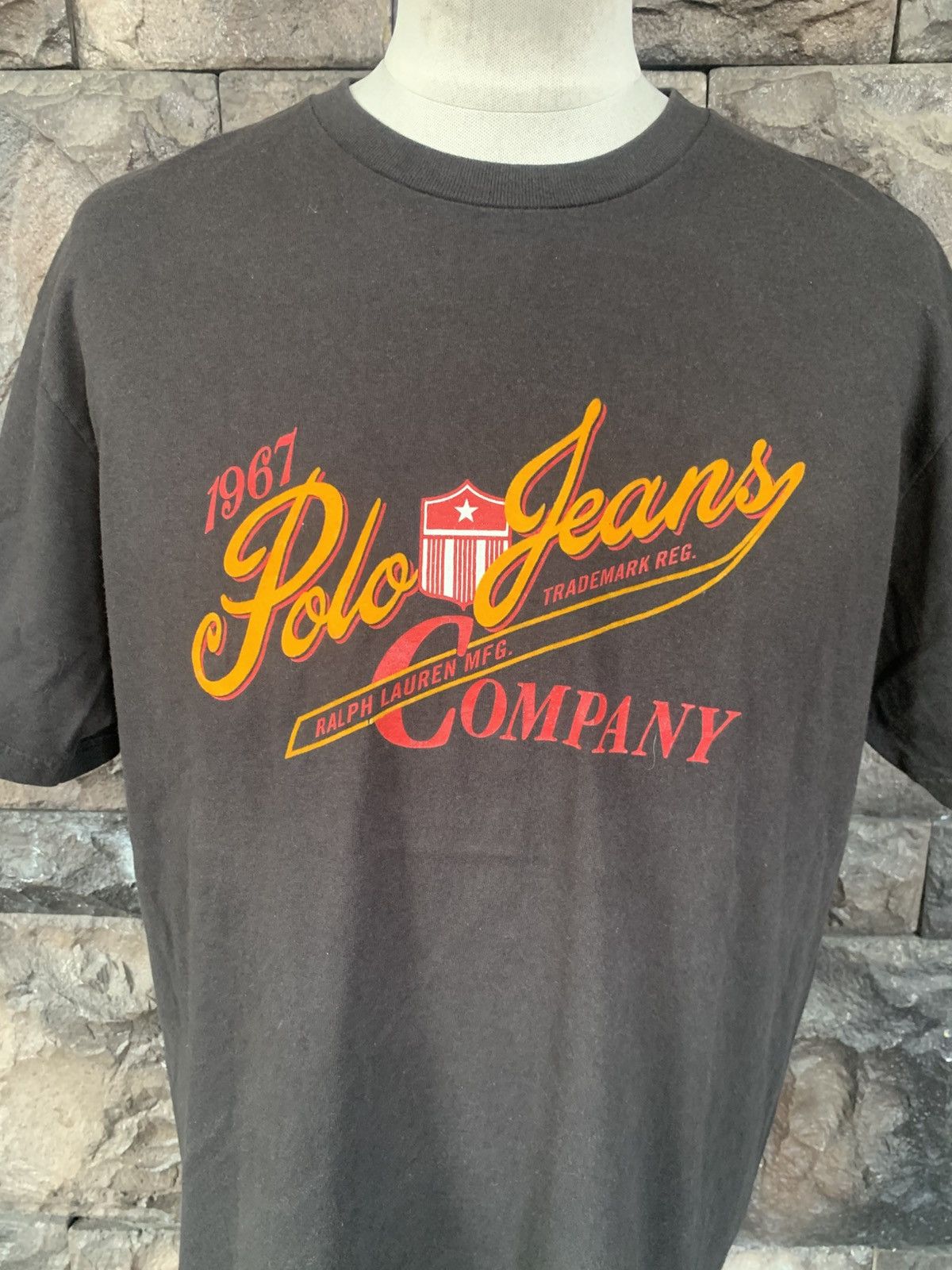 Polo Ralph Lauren × Vintage Vintage Polo Jeans Ralph Lauren T shirt Size US M / EU 48-50 / 2 - 2 Thumbnail