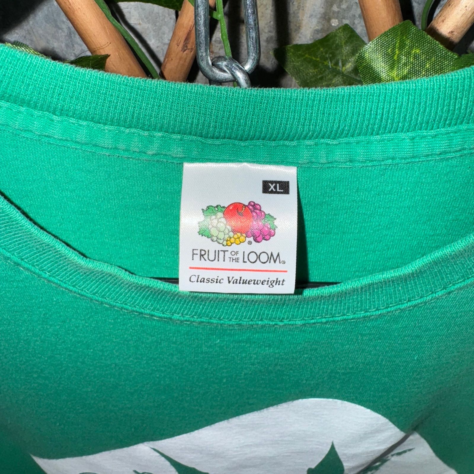Fruit Of The Loom Vintage Y2K Amsterdam location maryjane 2000s promo t-shirt Size US XL / EU 56 / 4 - 3 Thumbnail