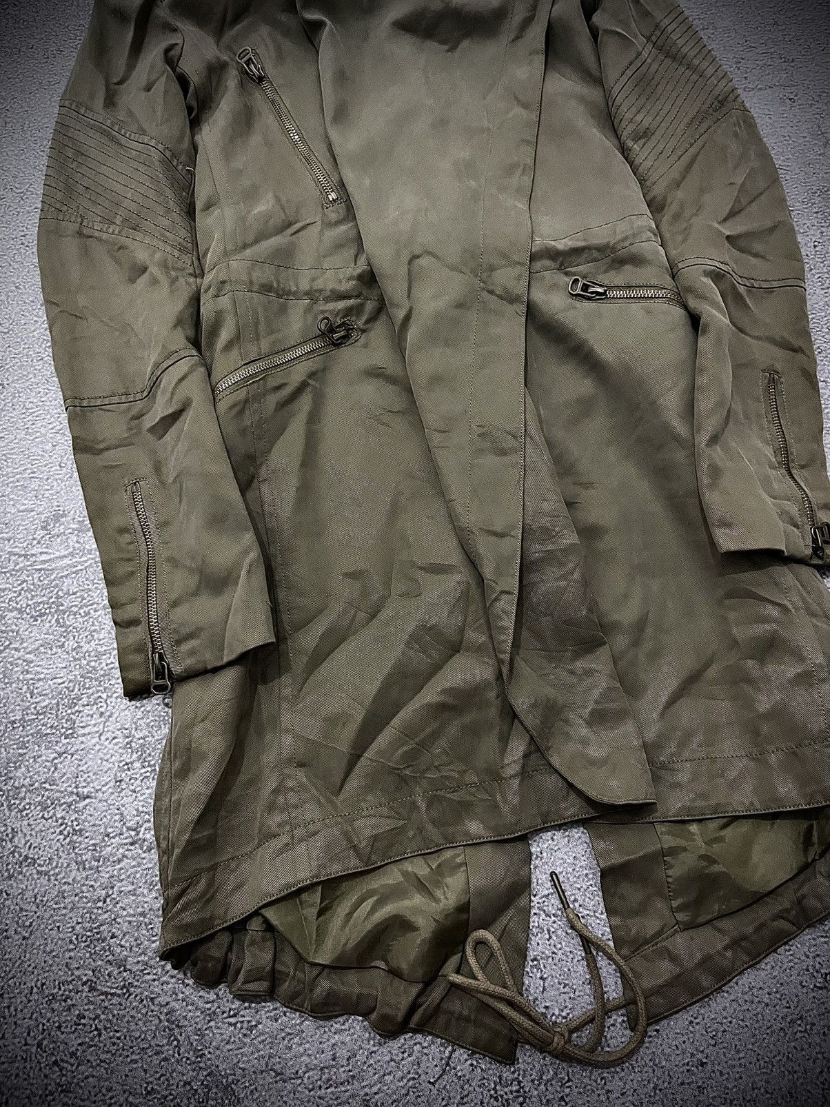 Japanese Brand Archive Gorgeous & Glamorous Jessi Asymmetric Parka Jacket Size US M / EU 48-50 / 2 - 6 Thumbnail