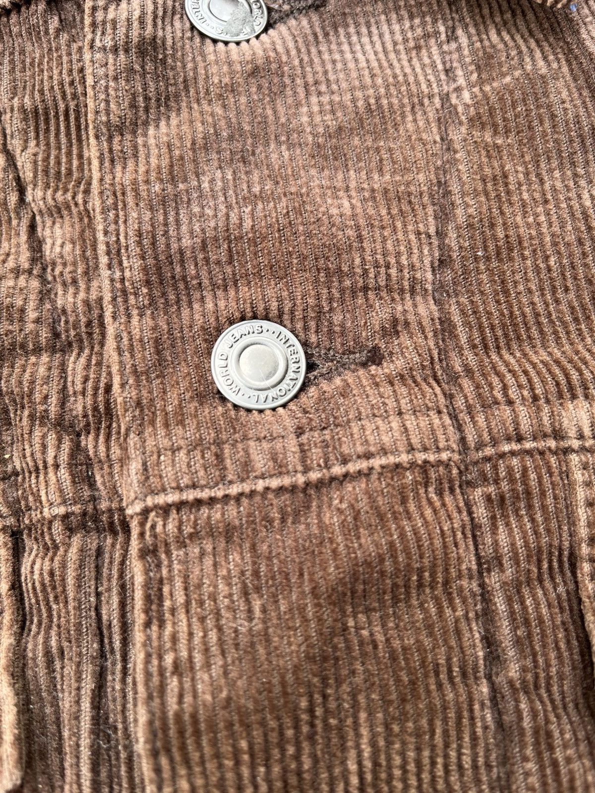 Japanese Brand × Uniqlo × Vintage ⚡️STEALS⚡️Vintage Uniqlo Courdroy Denime Jacket Size US L / EU 52-54 / 3 - 4 Thumbnail