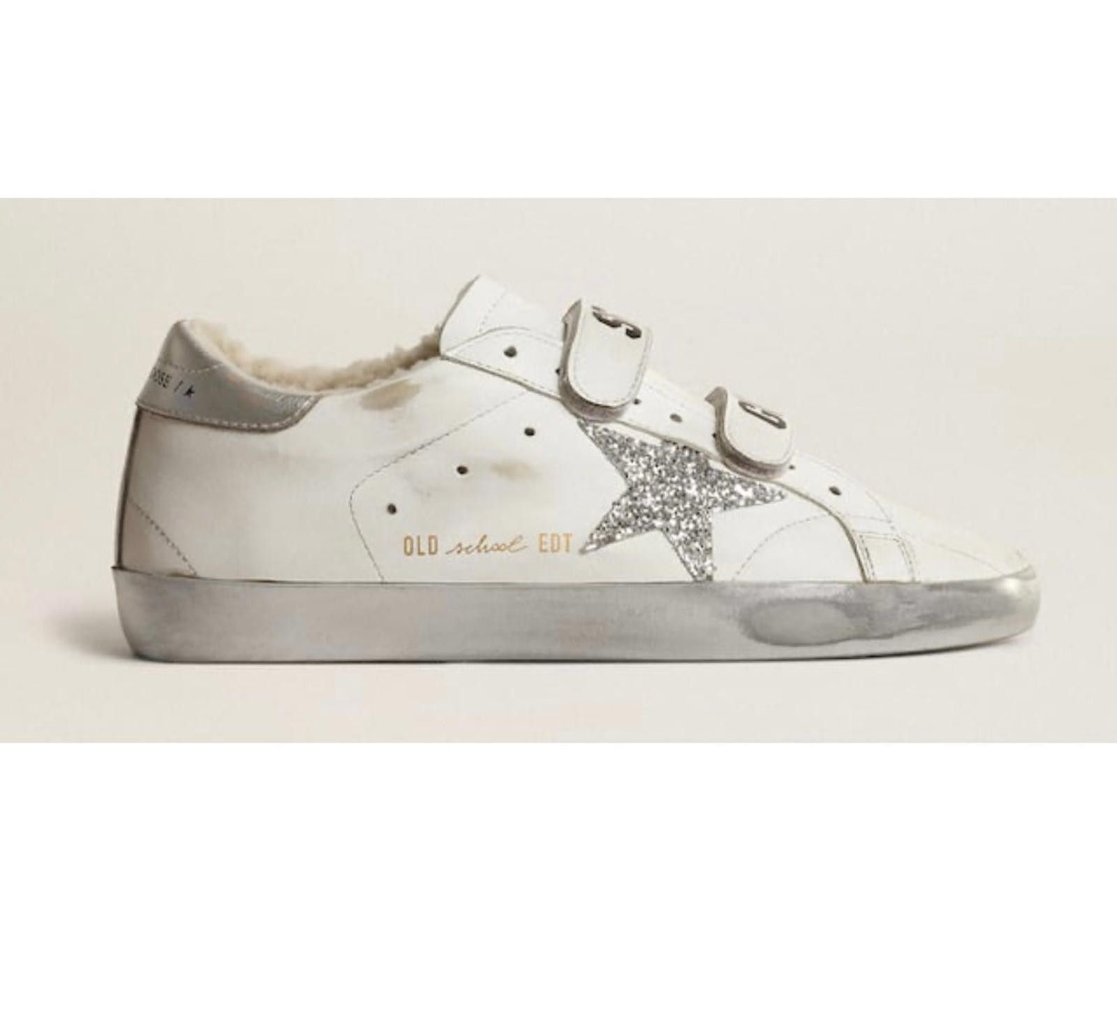 Golden Goose Golden Goose Old School Wool Sneakers Size US 5 / IT 35 - 1 Thumbnail