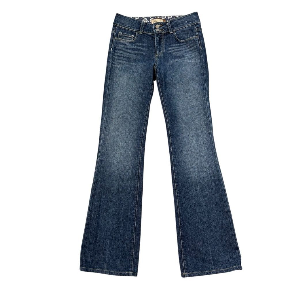 Paige Paige Premium Denim Hidden Hills Bootcut Blue Jeans Size 27 Size 27" / US 4 / IT 40 - 2 Thumbnail