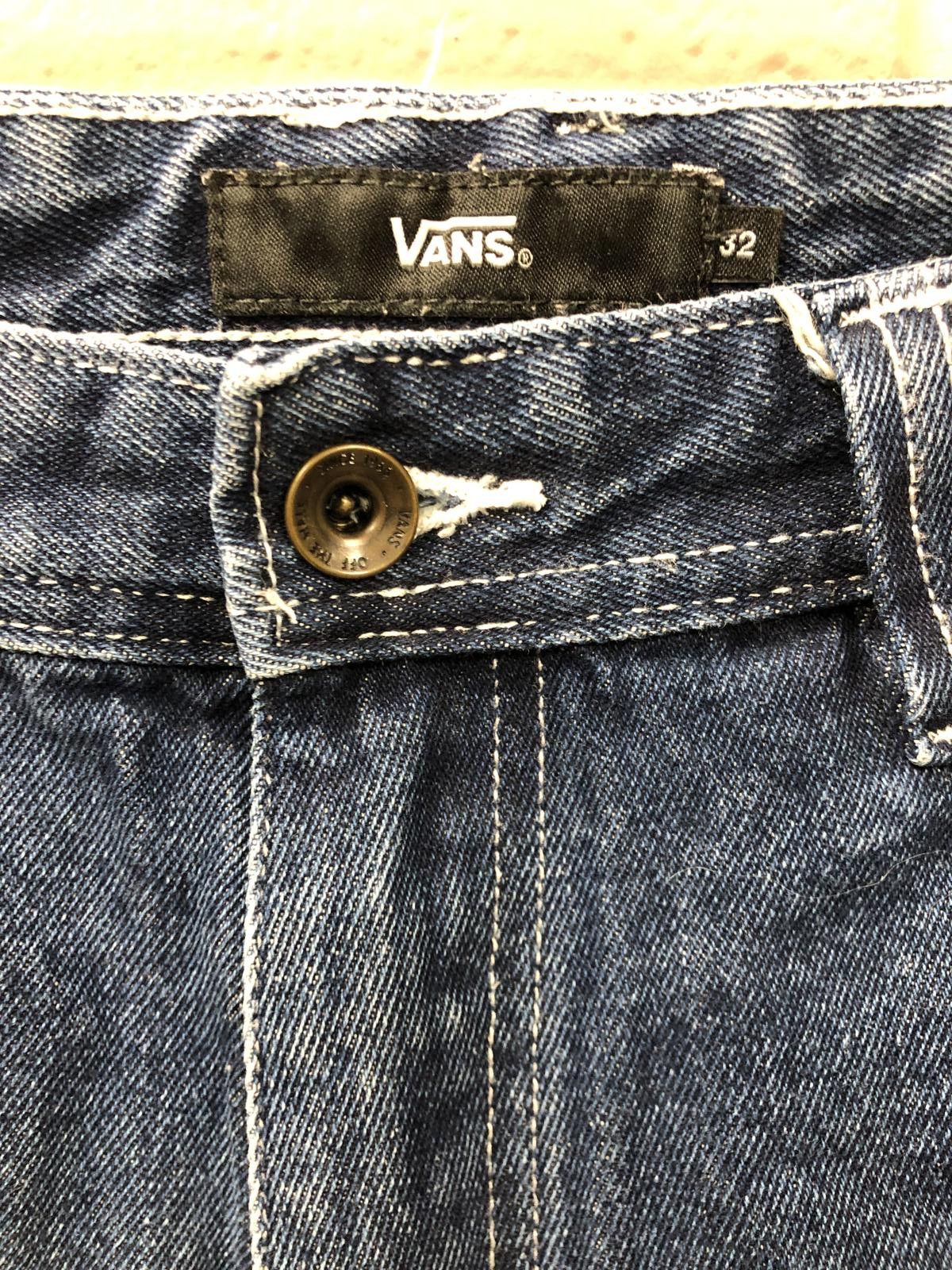 Vans Vans Casual Denim Cargo Pants - Stylish and Comfortable Size US 32 / EU 48 - 2 Thumbnail