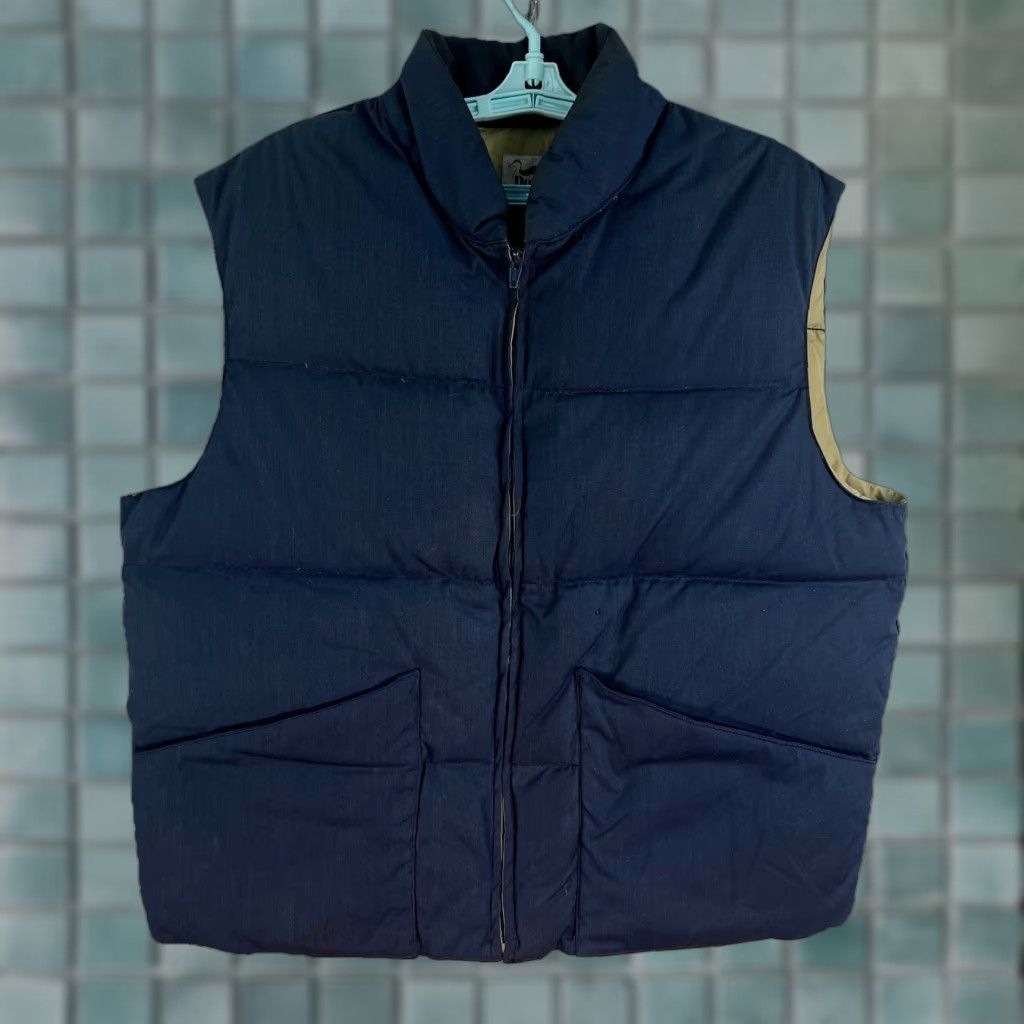 Vintage VINTAGE DuxBak Down Insulated Puffer Vest Men's Size XL Blue Casual Golf Hiking Size US XL / EU 56 / 4 - 1 Thumbnail