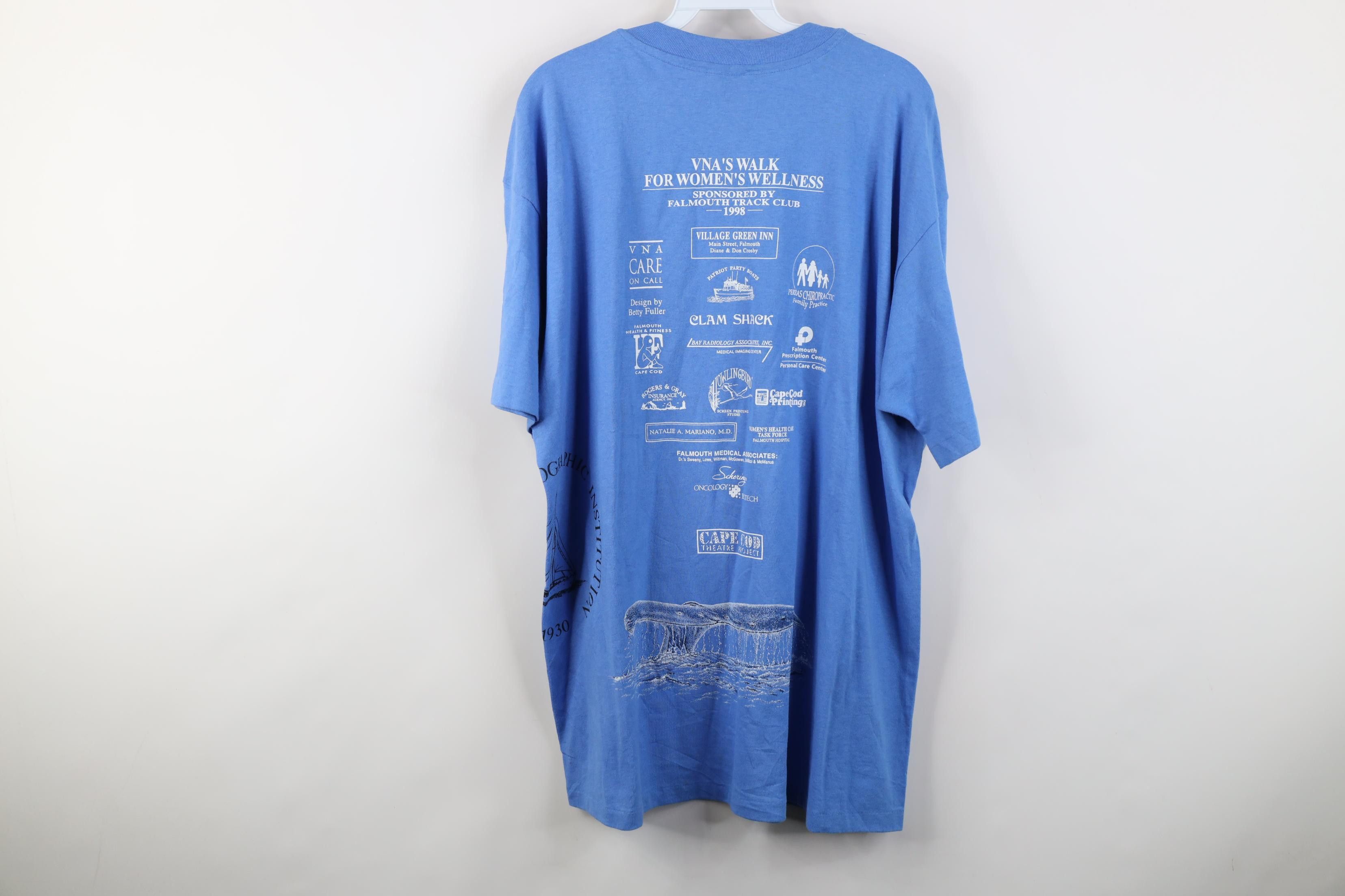 Vintage Vintage 80s Off Broadway On the Operation Titanic T-Shirt Size US XL / EU 56 / 4 - 15 Thumbnail