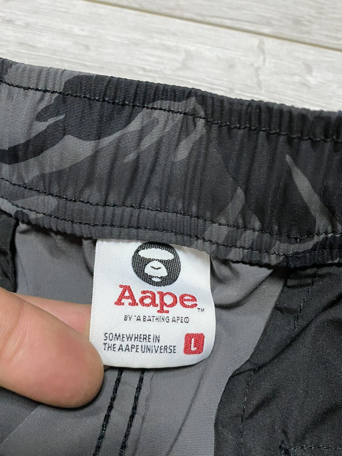 Bape Aape Bape 🦧 cargo multipocket camo big logo pants eb0 Size US 34 / EU 50 - 5 Thumbnail
