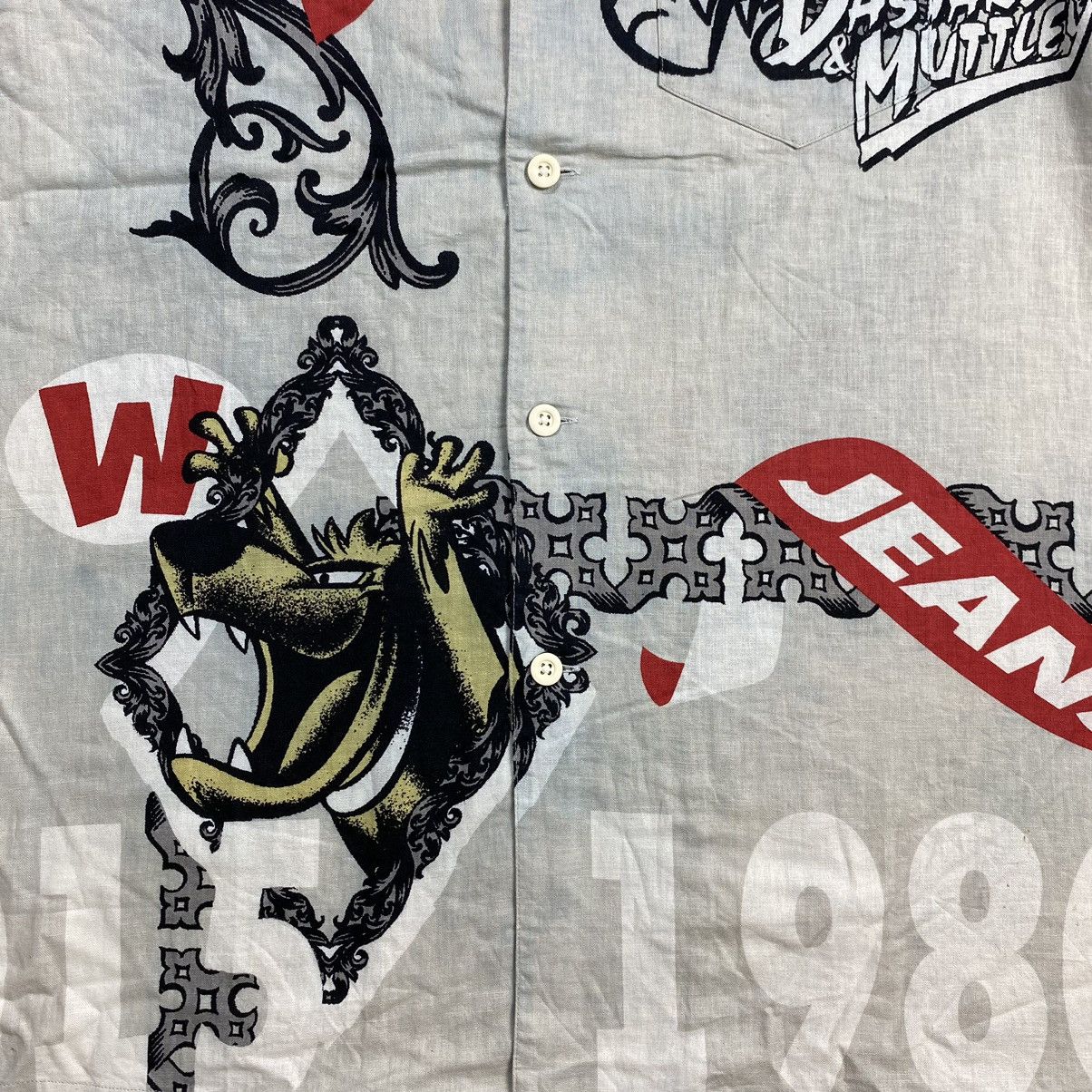 Japanese Brand × Yoshiyuki Konishi archive ficce jeans 1999 all over print button shirt Size US M / EU 48-50 / 2 - 5 Thumbnail