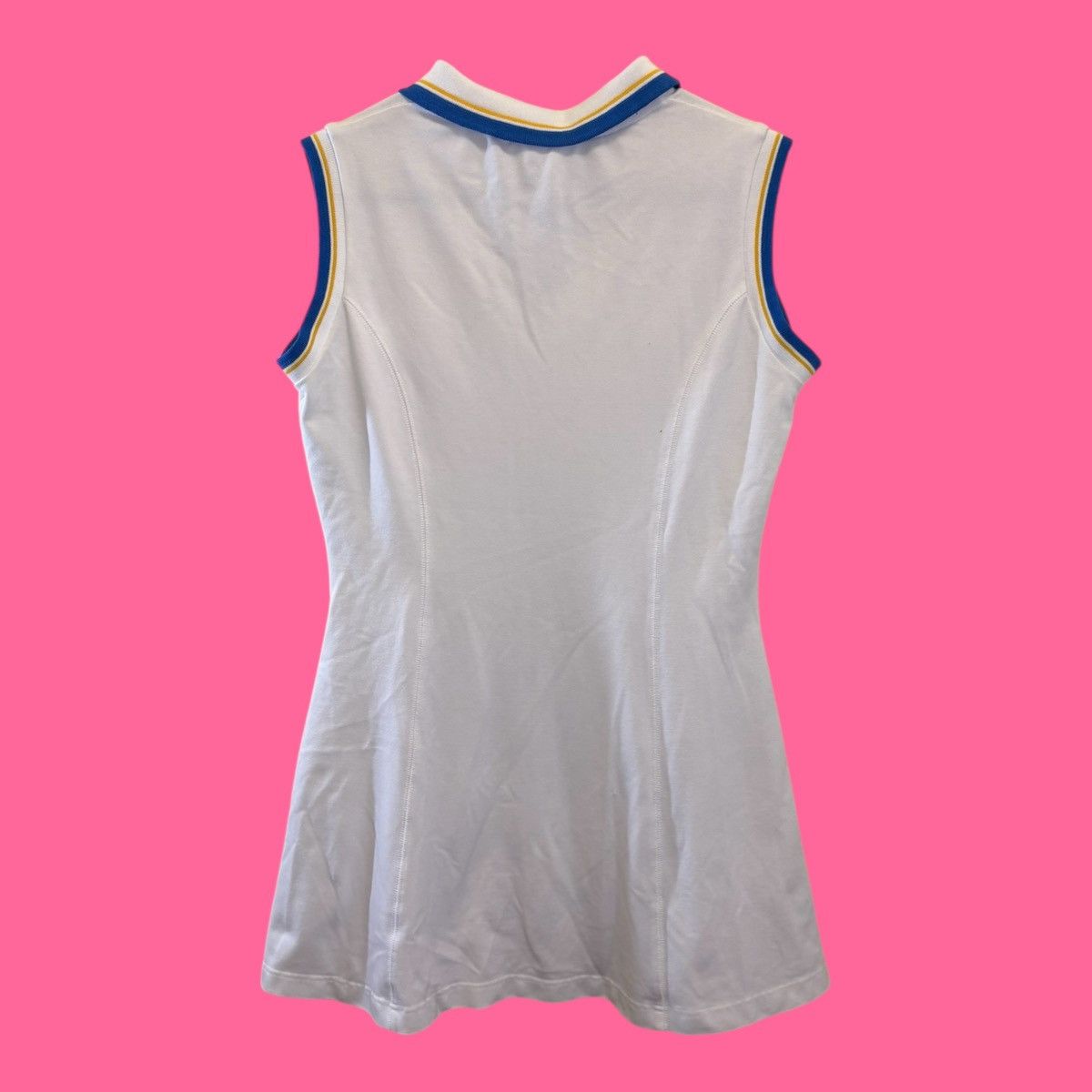K-Swiss Vintage Y2K K-Swiss White Sleeveless Tennis Mini Dress Size M / US 6-8 / IT 42-44 - 2 Thumbnail