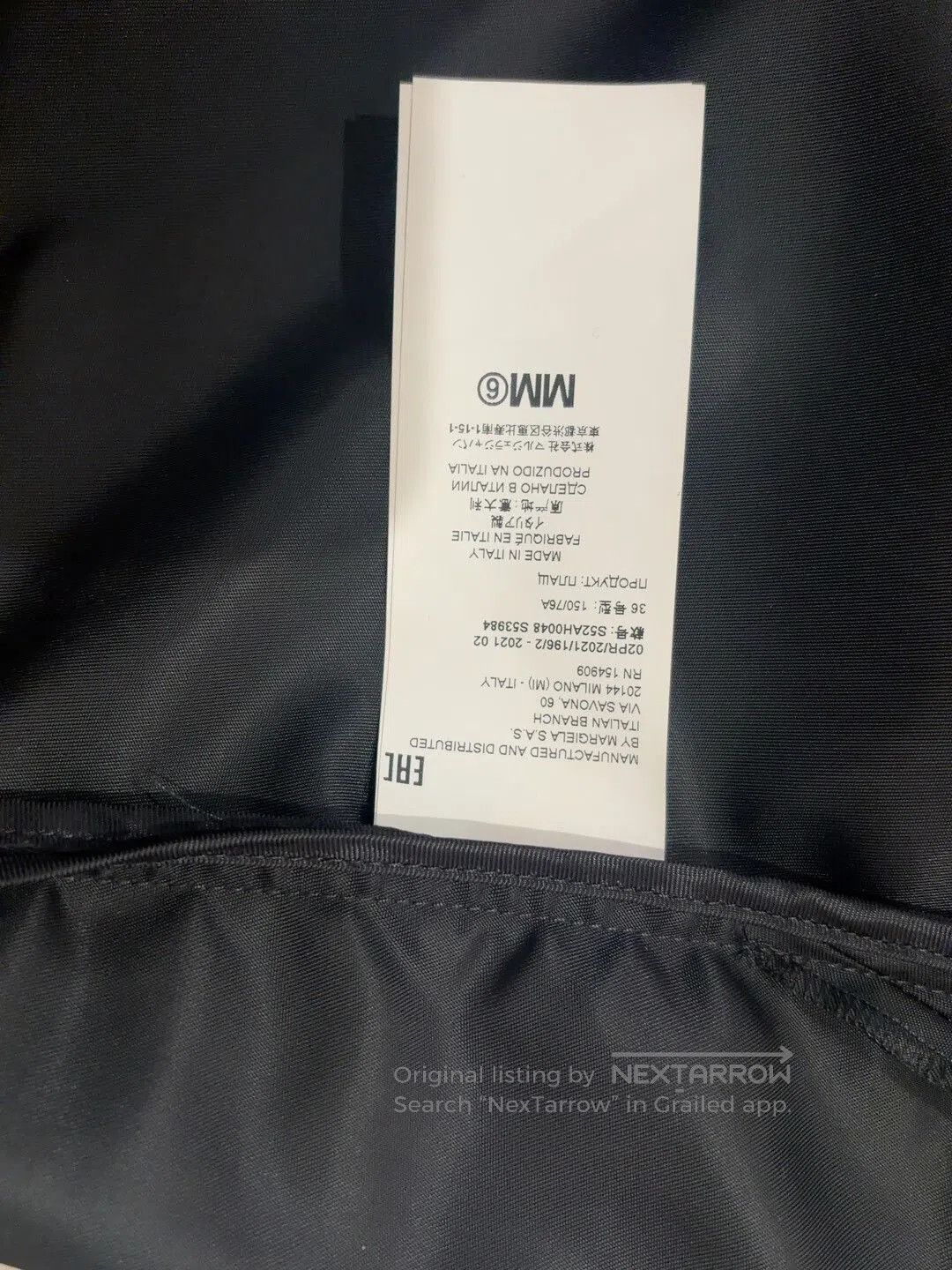 MM6 MM6 Maison Margiela Black Coat for All Seasons. Size XS / US 0-2 / IT 36-38 - 3 Thumbnail