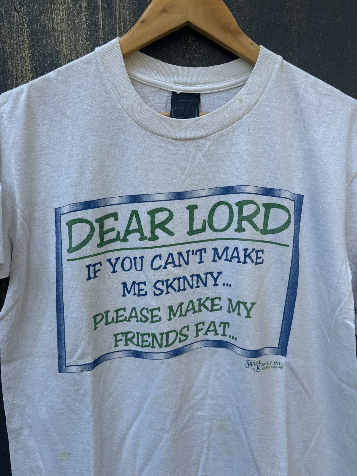 Vintage RARE! Vintage 90’s Art Wording Parody Size US L / EU 52-54 / 3 - 4 Thumbnail