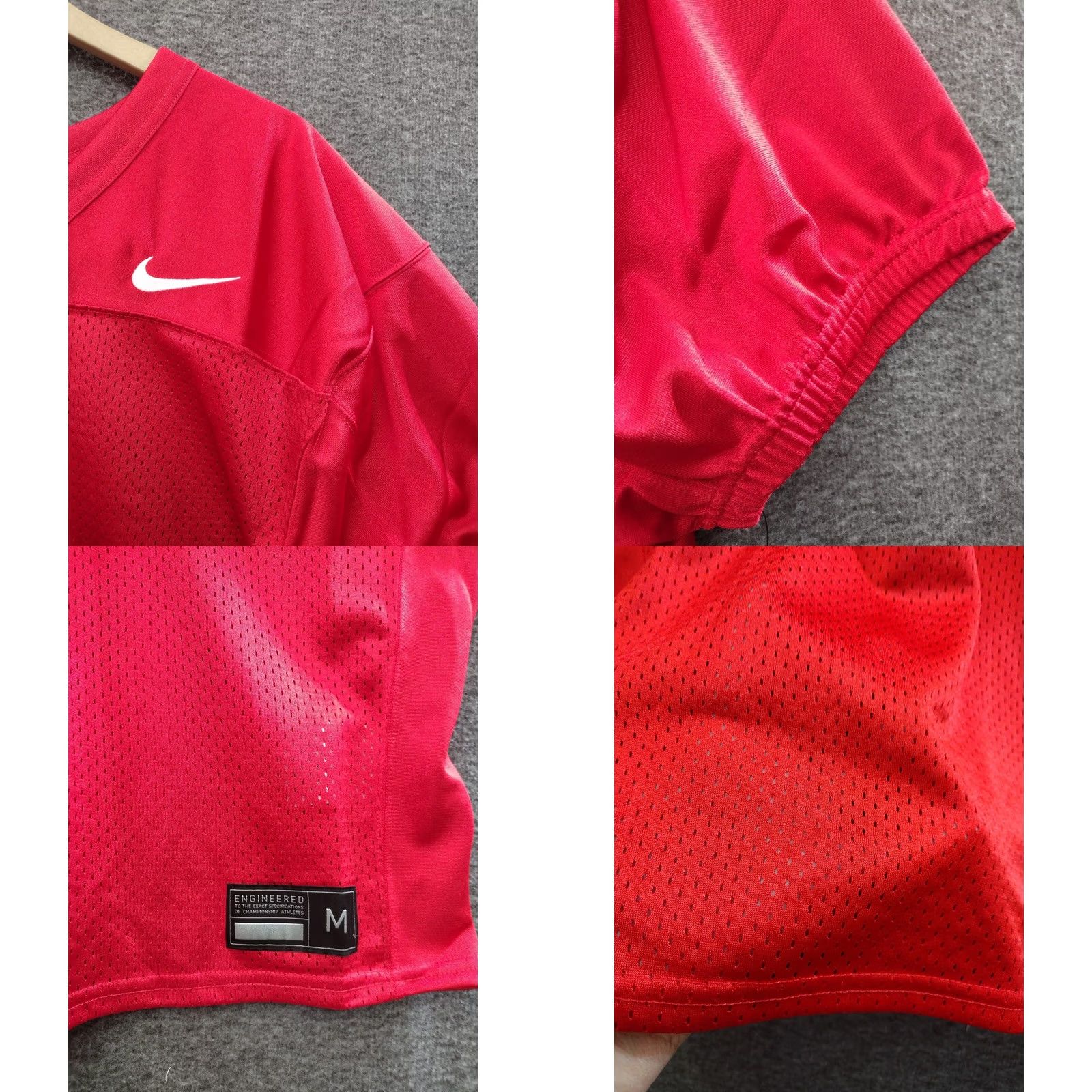 Nike Nike Practice Jersey Football Men’s Solid Red Size M A05149-657 Size US M / EU 48-50 / 2 - 8 Thumbnail