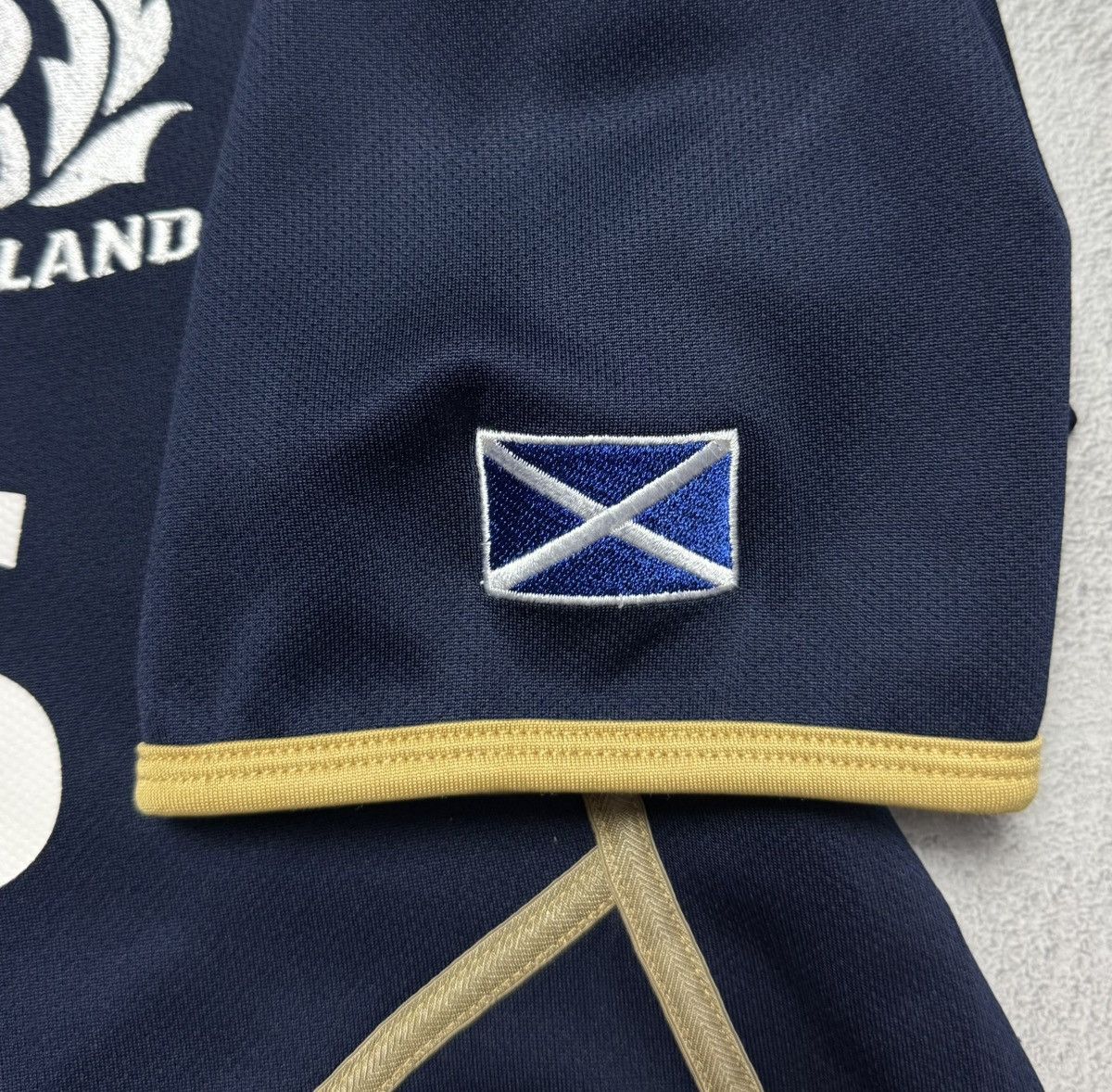 Canterbury of New Zealand Scotland 2011 2012 Home Rugby Shirt Jersey Canterbury Size US M / EU 48-50 / 2 - 9 Thumbnail