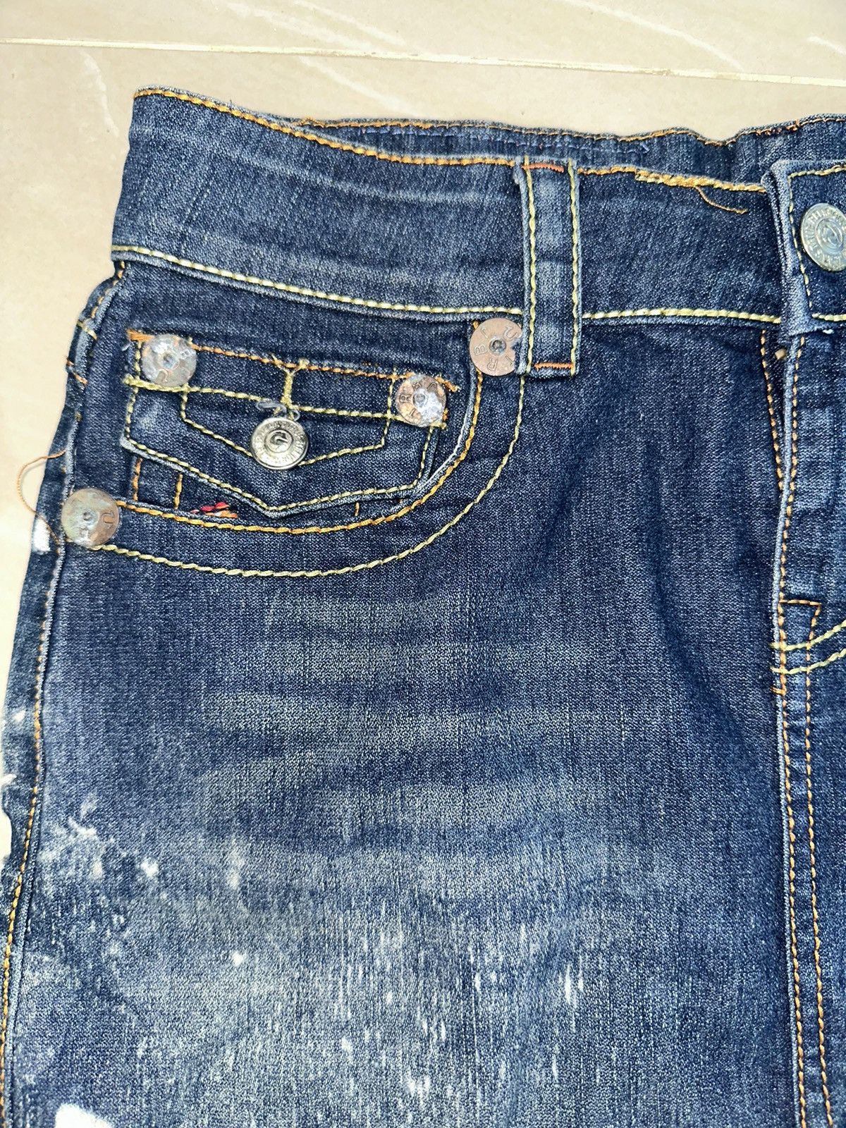 True Religion × Vintage True Religion mini skirt Size 28" / US 6 / IT 42 - 5 Thumbnail