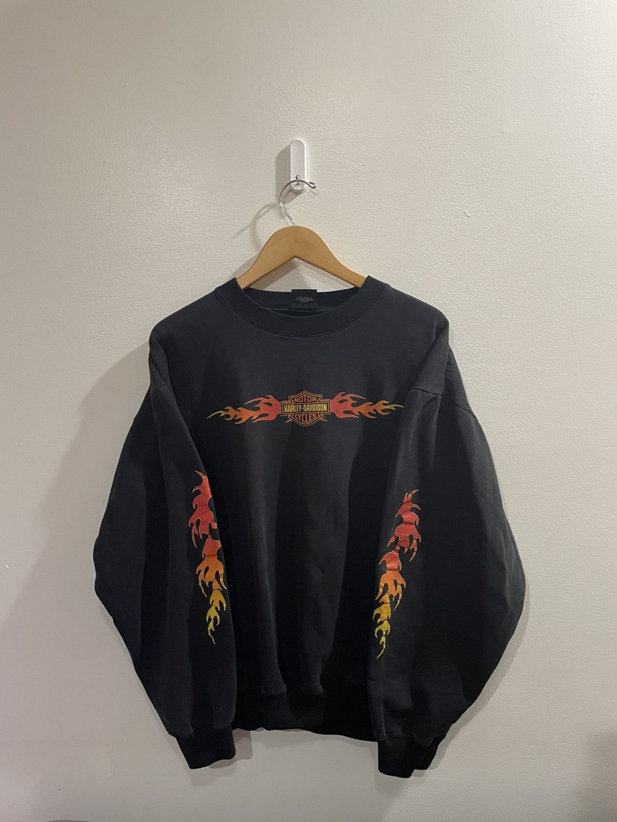 Harley Davidson Vintage Harley Davidson Crewneck Size US L / EU 52-54 / 3 - 1 Thumbnail