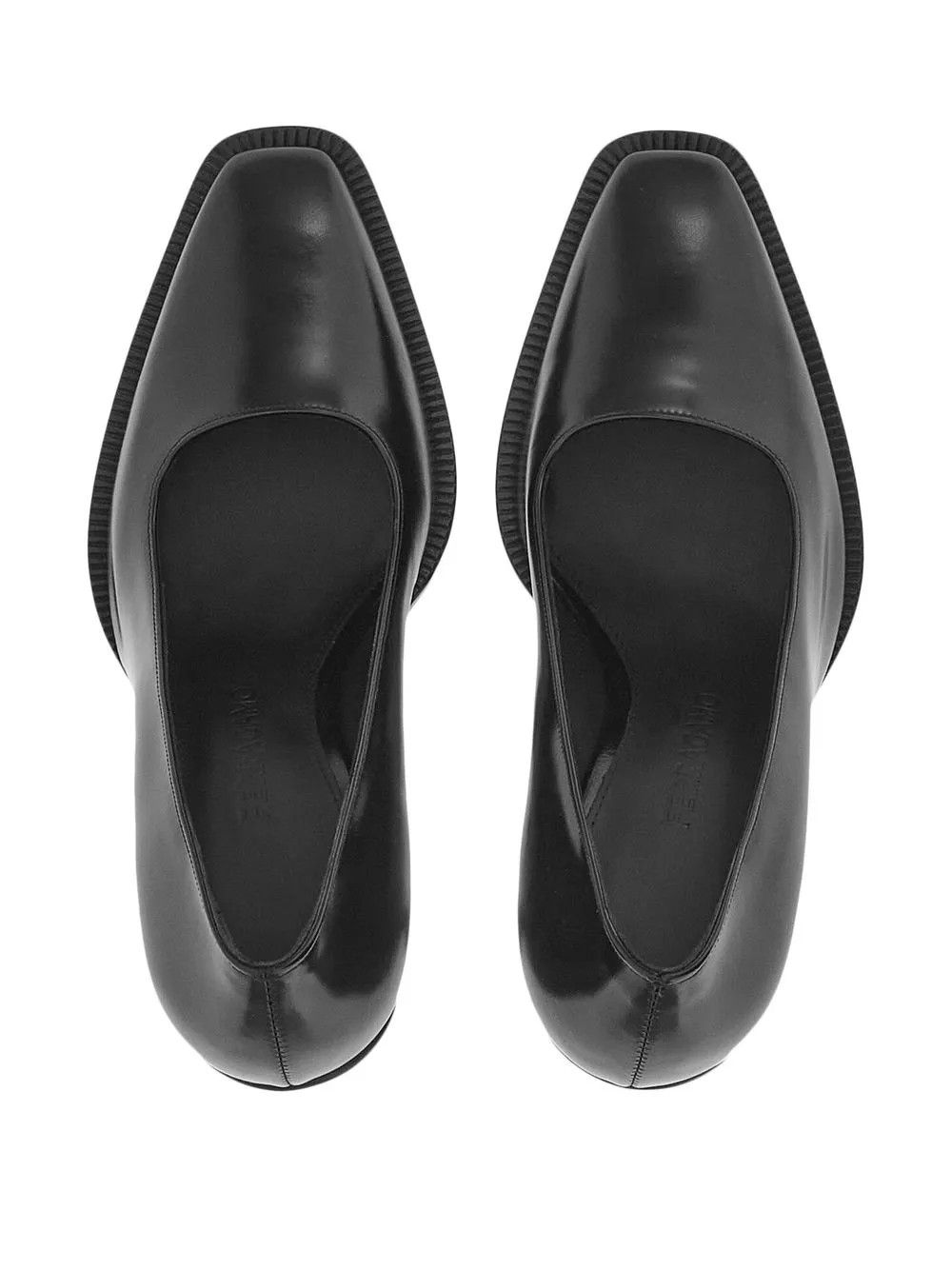 Salvatore Ferragamo o1y0426 Spool Heel Pumps in Black Size US 7.5 / IT 37.5 - 3 Thumbnail