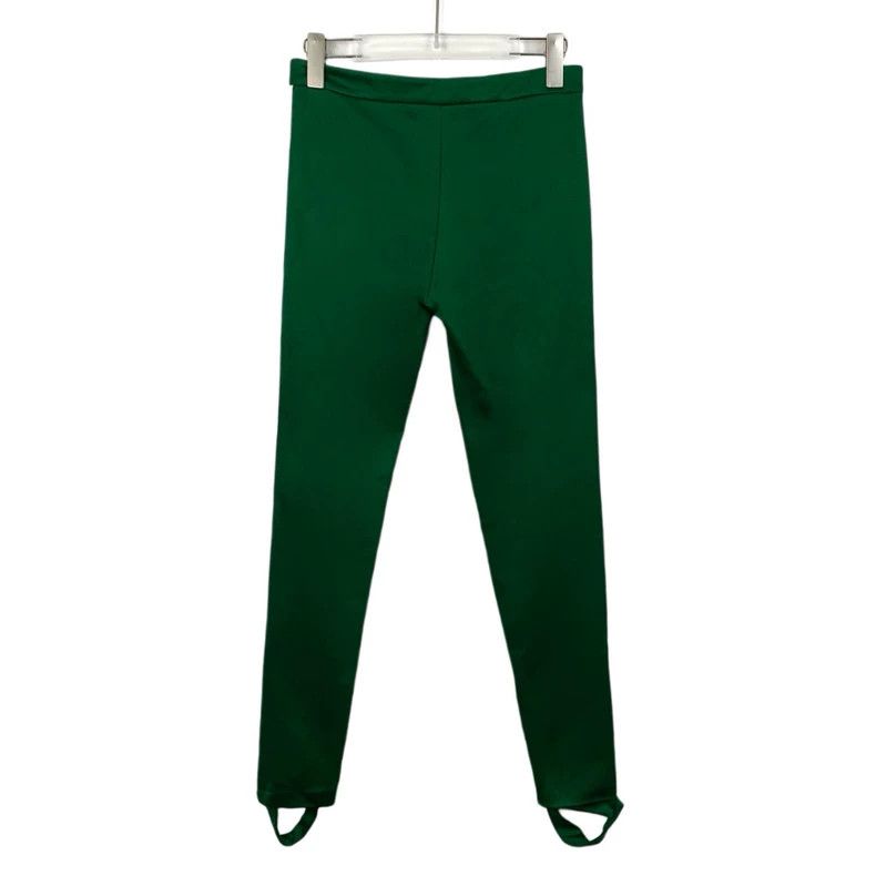 Gucci Gucci Size XS Green side striped leggings XS size 2502-Nex Size US 26 / EU 42 - 2 Thumbnail