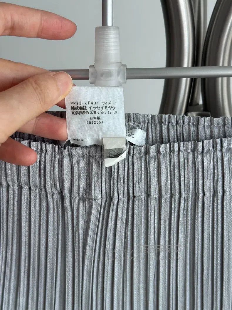 Issey Miyake Issey Miyake size:1 Gray Trousers Size 22" - 4 Thumbnail