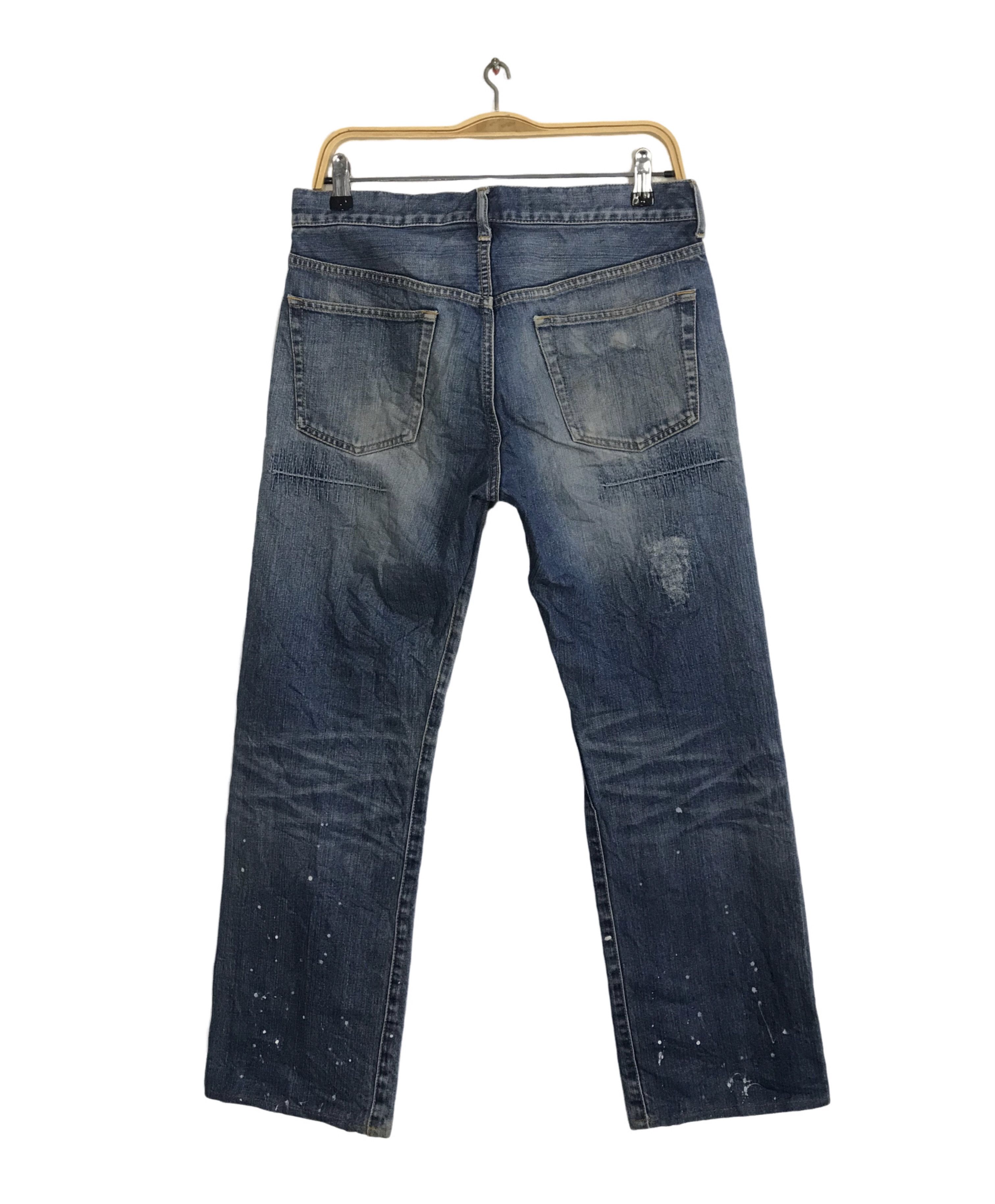 Japanese Brand × Takeo Kikuchi Takeo Kikuchi Denim Indigo Pant Straight Cut Size US 32 / EU 48 - 2 Thumbnail