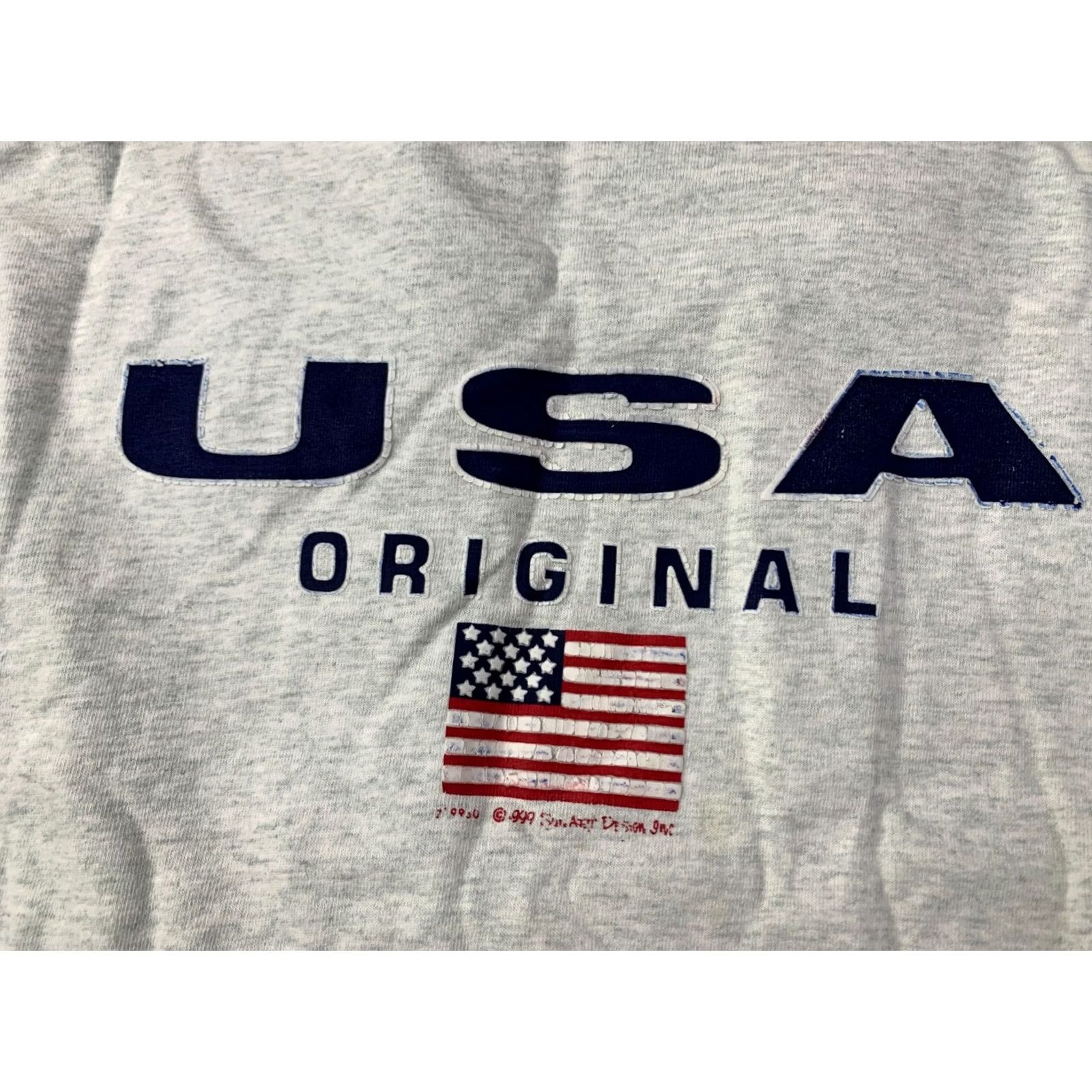 Fruit Of The Loom USA ORIGINAL VINTAGE SHIRT Men L Gray 1999 1990s Fruit of the Loom Size US L / EU 52-54 / 3 - 3 Thumbnail