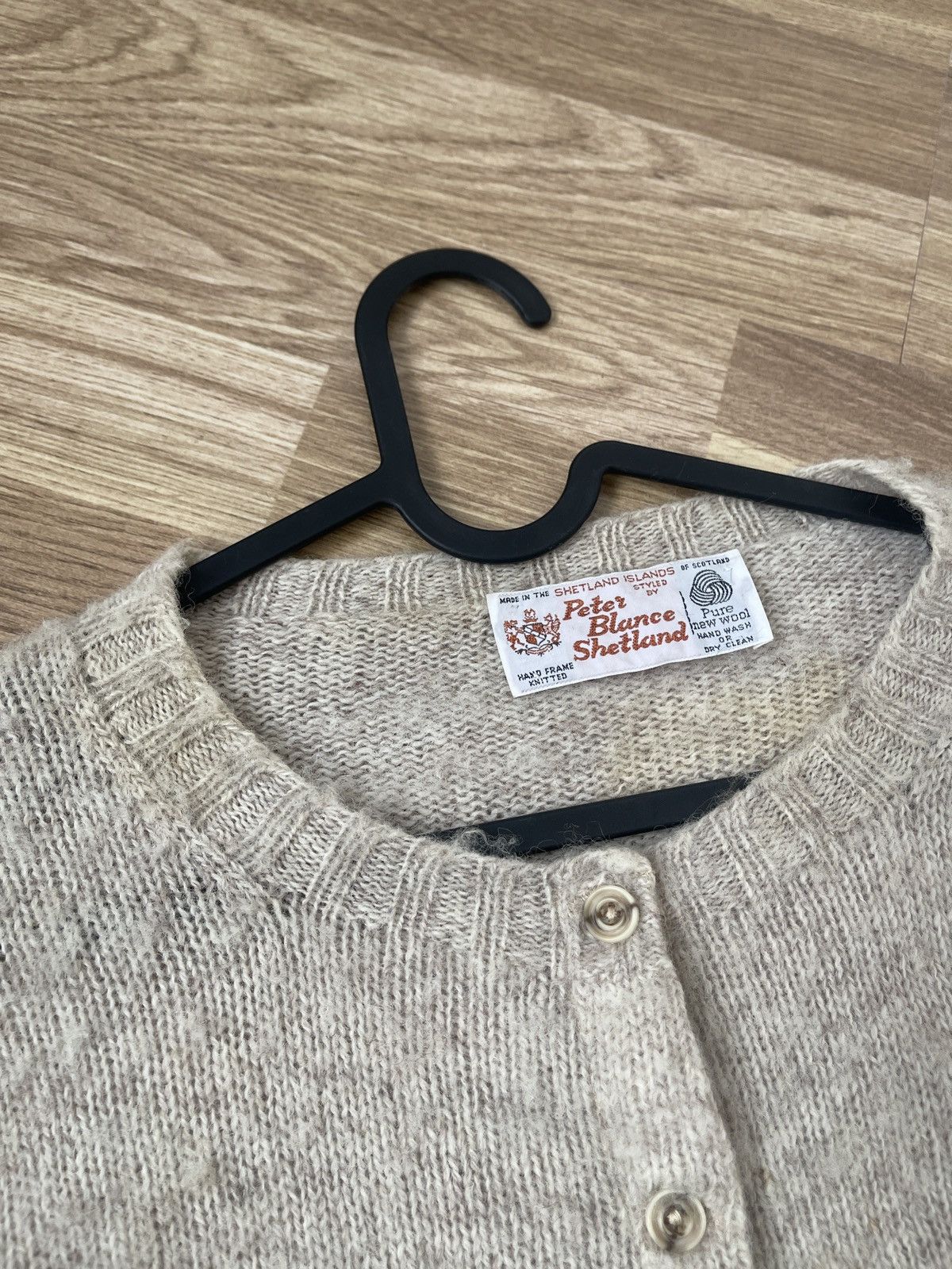 Jamiesons Of Shetland Peter Blanke Shetland Pure Wool Cardigan Sweater Scotland M Size US M / EU 48-50 / 2 - 6 Thumbnail