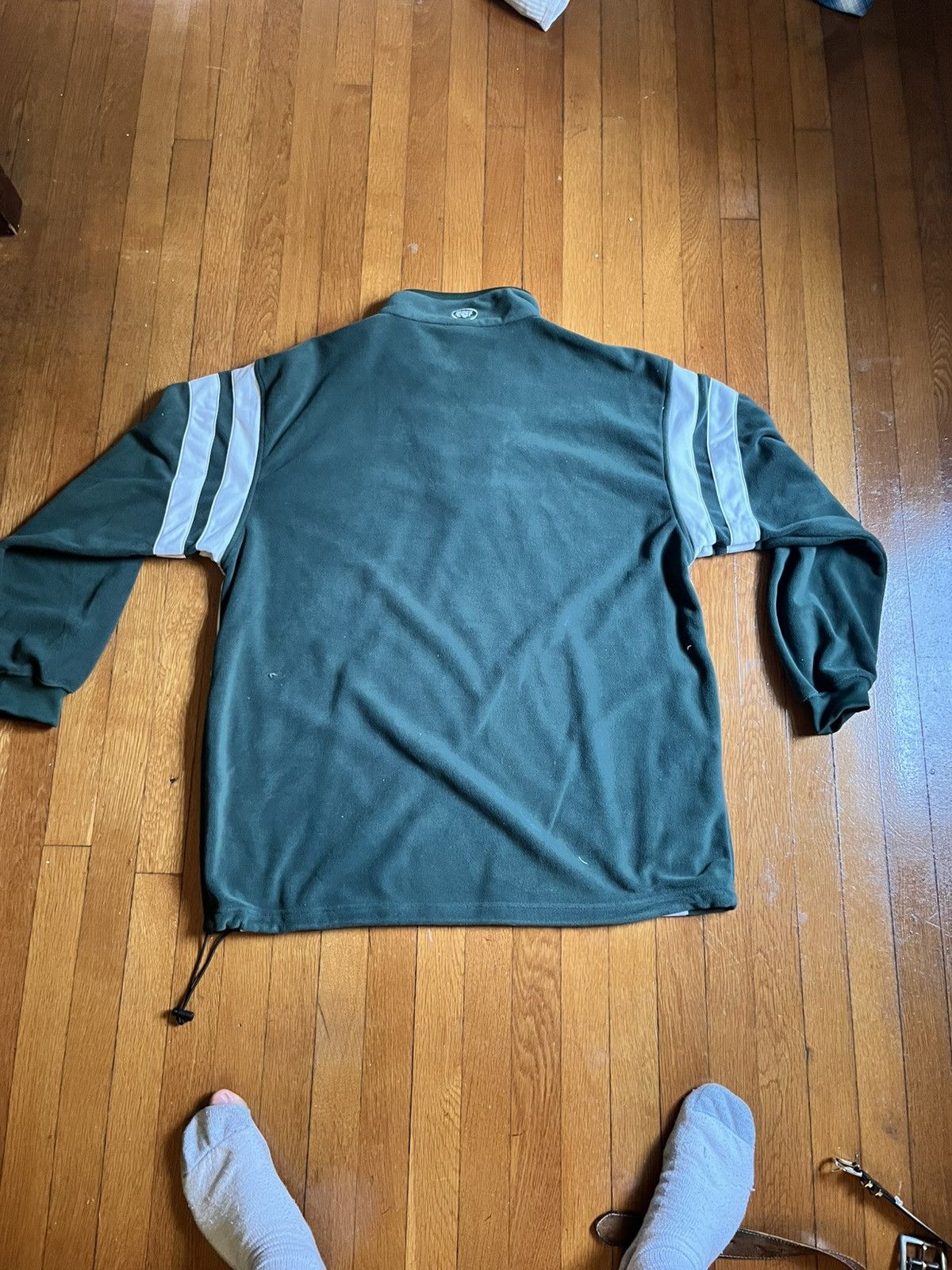 NFL Vintage New York Jets quarter zip Size US XL / EU 56 / 4 - 2 Thumbnail
