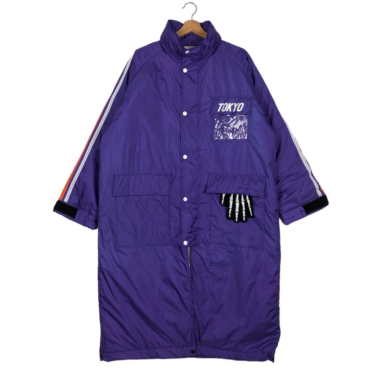 Hein Gericke 🔥90’s Vintage Long Jacket Coach Wear Big Logo Tokyo Racing Size US M / EU 48-50 / 2 - 2 Thumbnail