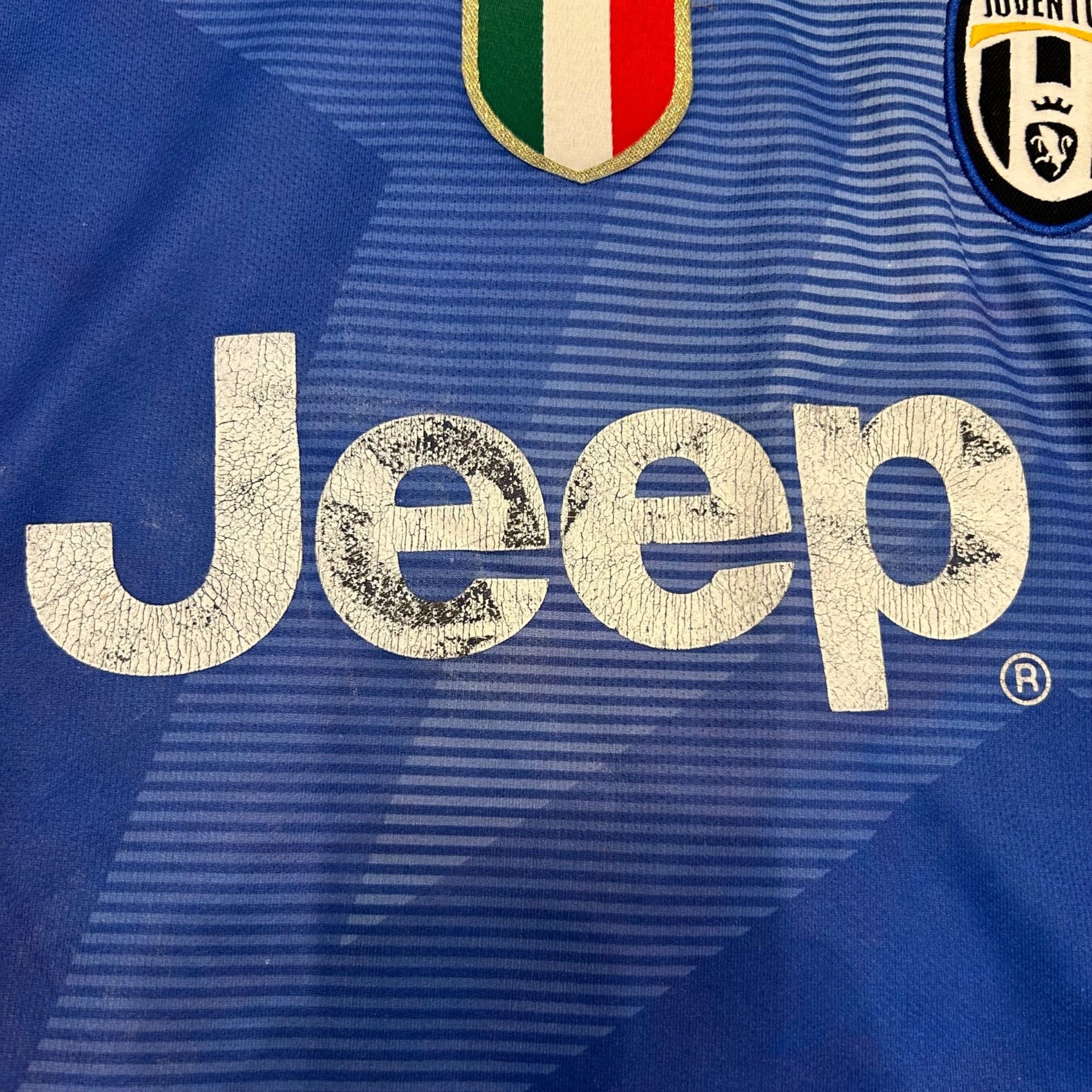 Vintage Juventus Soccer Jersey Blue & Yellow #7 Jeep Logo Mens Dri-F Size US M / EU 48-50 / 2 - 4 Thumbnail