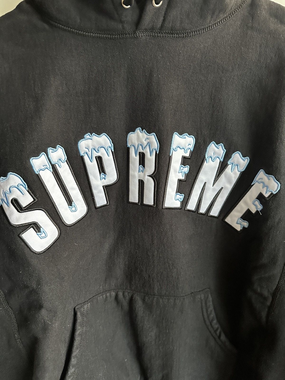Supreme Supreme Icy Arc Hooded Sweatshirt Size US S / EU 44-46 / 1 - 2 Thumbnail