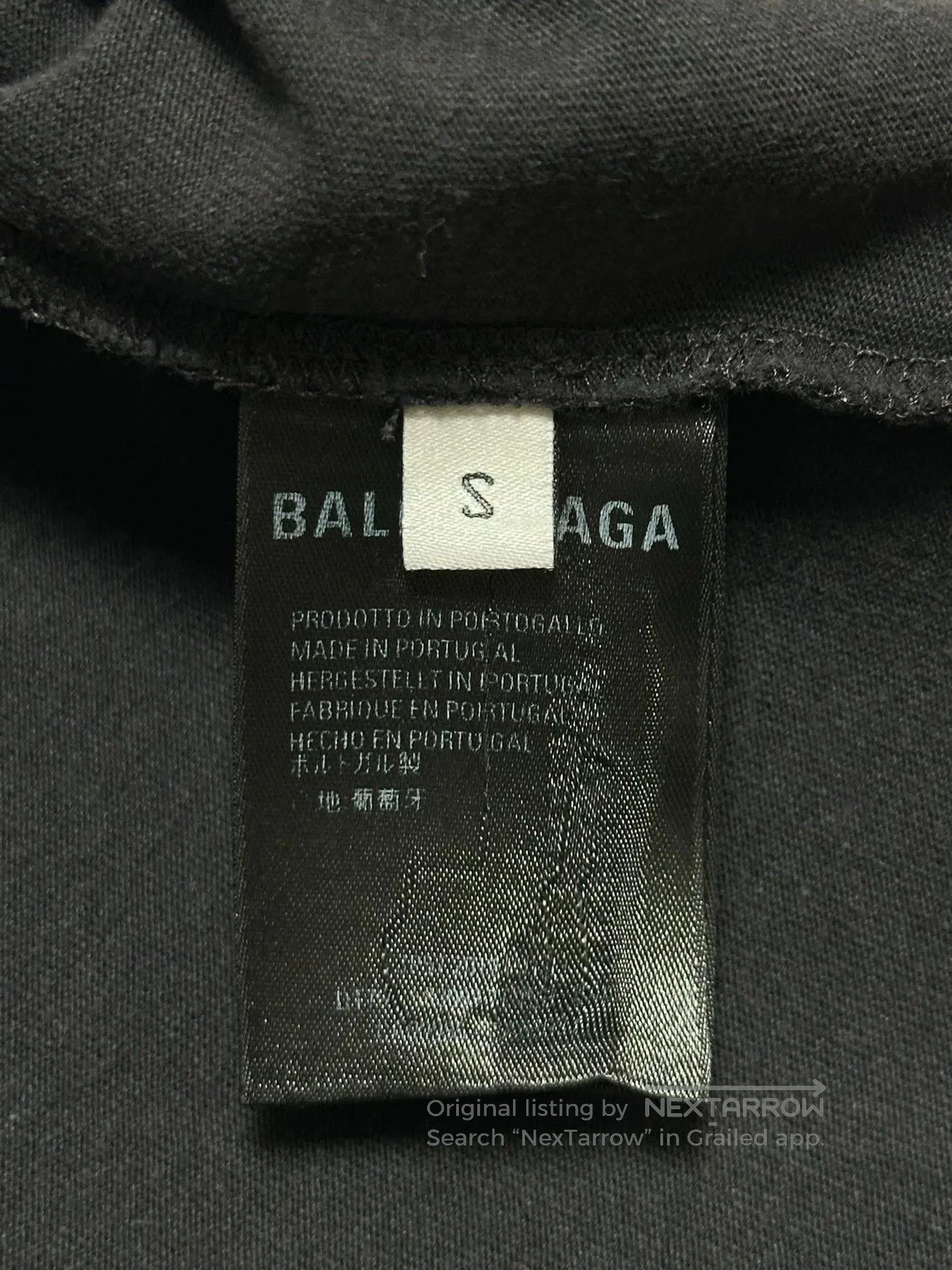 Balenciaga Balenciaga Jelly Logo Splicing Short Sleeve. Size US S / EU 44-46 / 1 - 6 Thumbnail