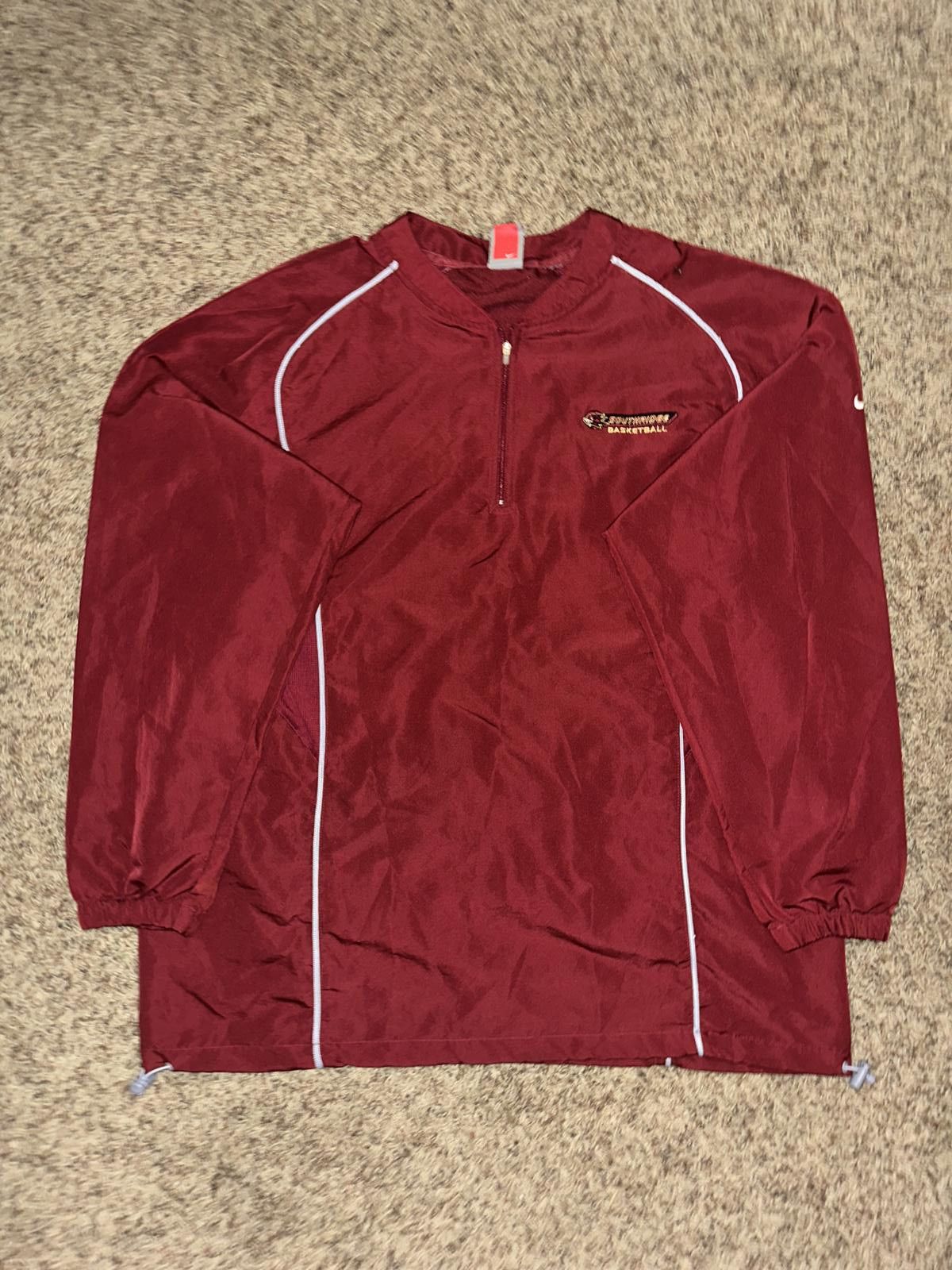 Nike Nike team Men’s Southridge Basketball Windbreaker Full Zip Jacket Size US XL / EU 56 / 4 - 1 Thumbnail
