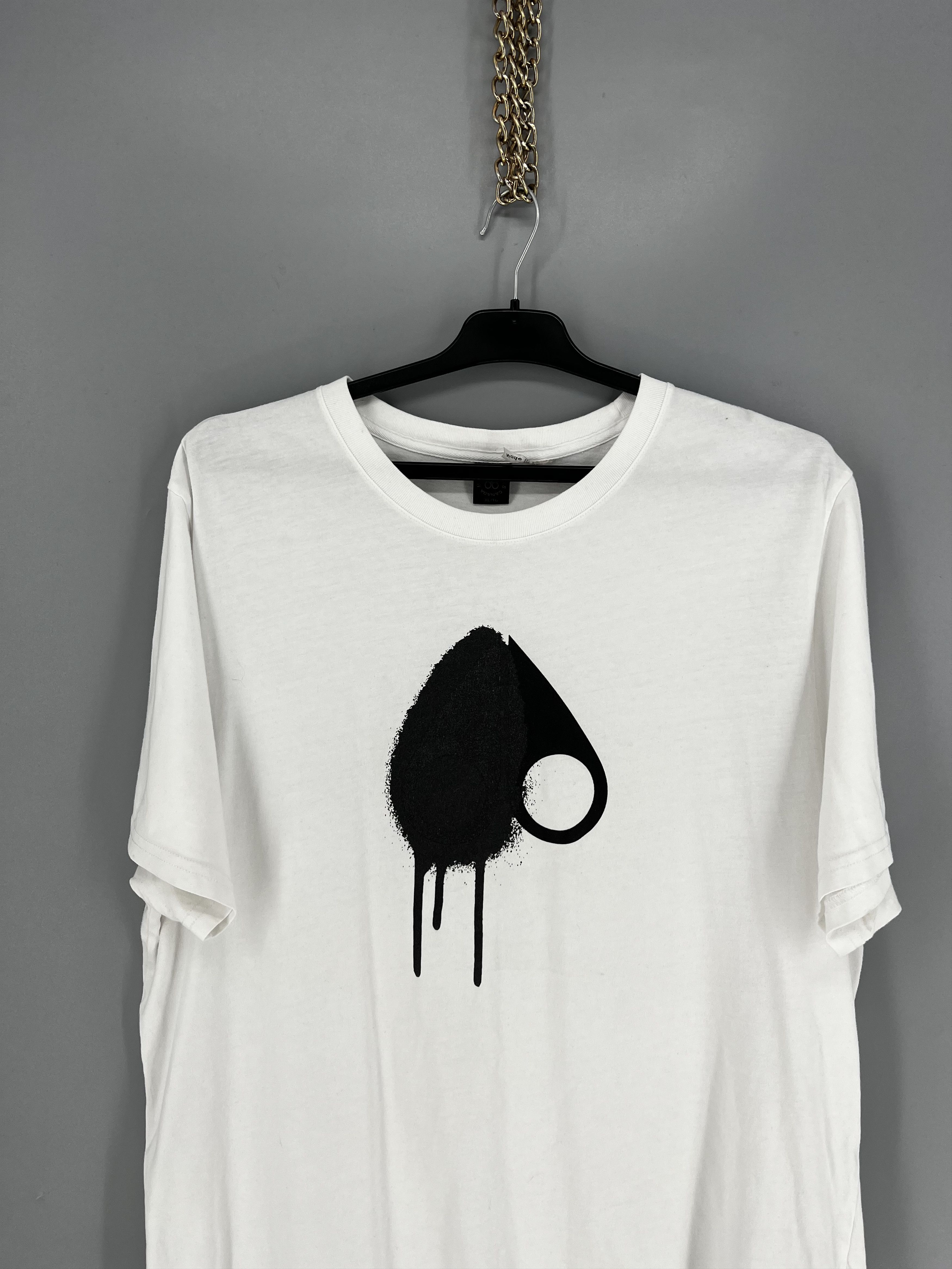 Moose Knuckles Moose Knuckles Augustine T-shirt White With Logo Print Size US XL / EU 56 / 4 - 6 Thumbnail